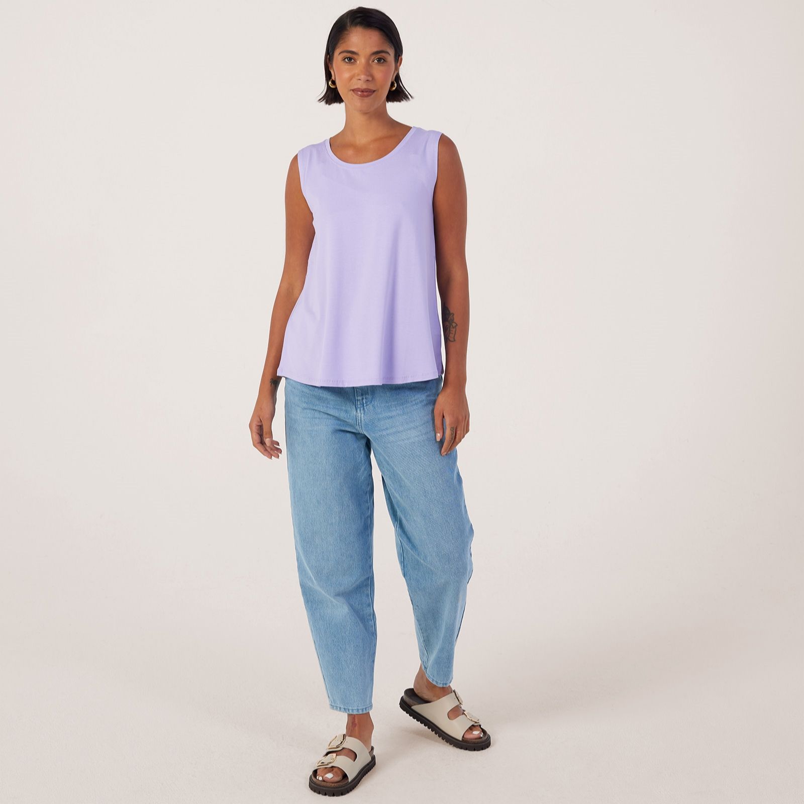 Masai Copenhagen Elisa Vicose Stretch Jersey Basic Top
