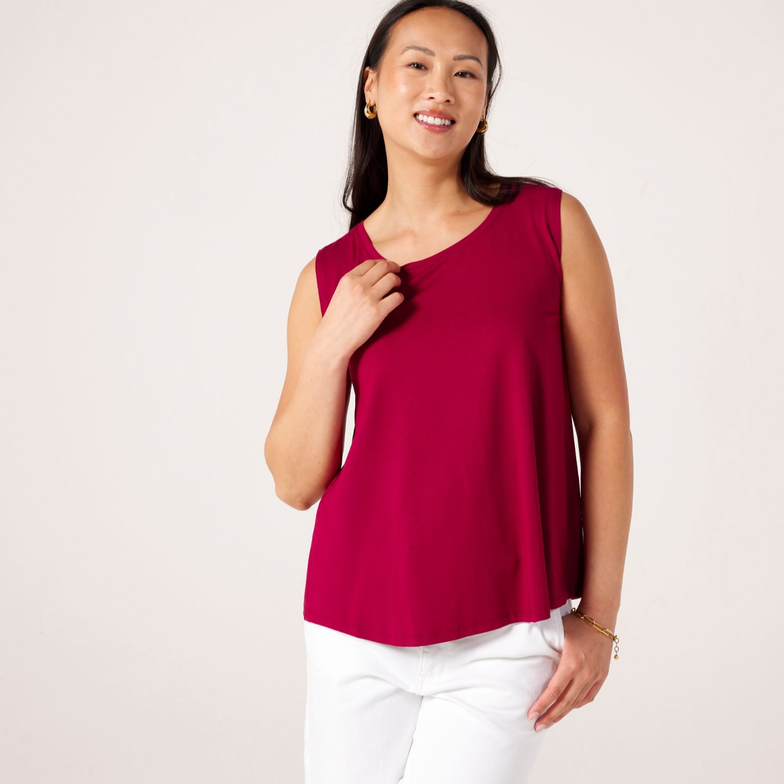 Masai Copenhagen Elisa Vicose Stretch Jersey Basic Top