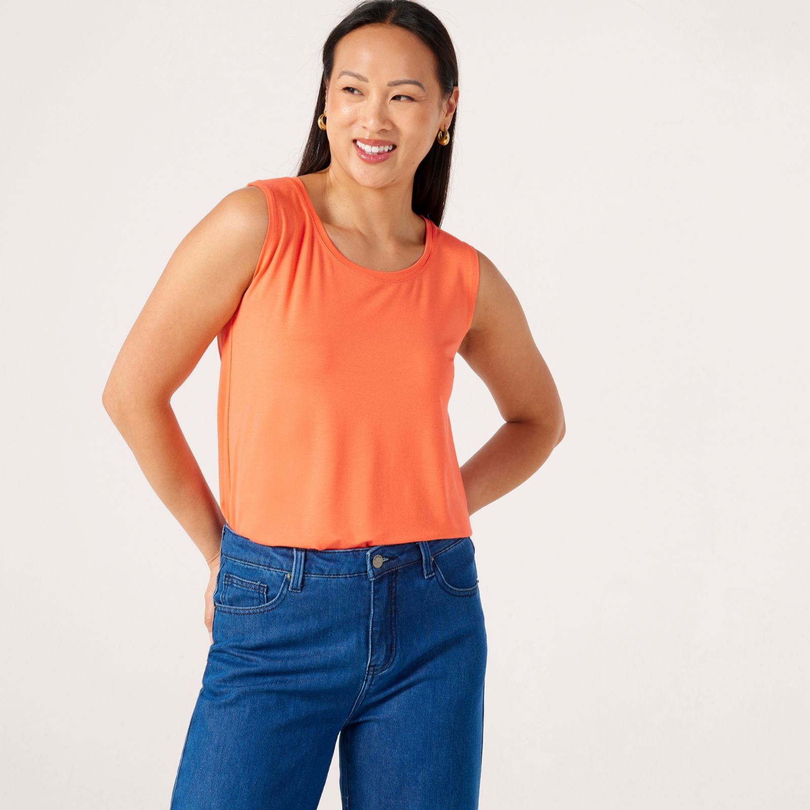 Masai Copenhagen Elisa Vicose Stretch Jersey Basic Top