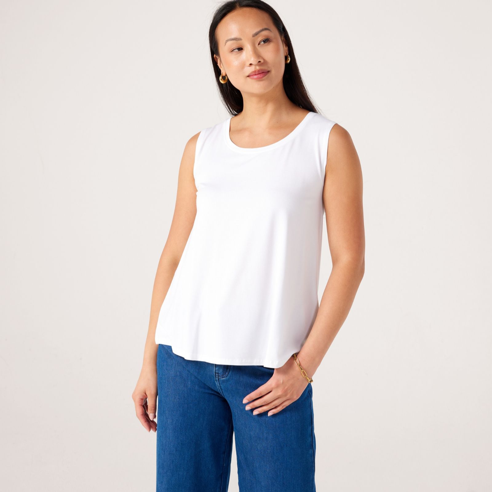 Masai Copenhagen Elisa Vicose Stretch Jersey Basic Top