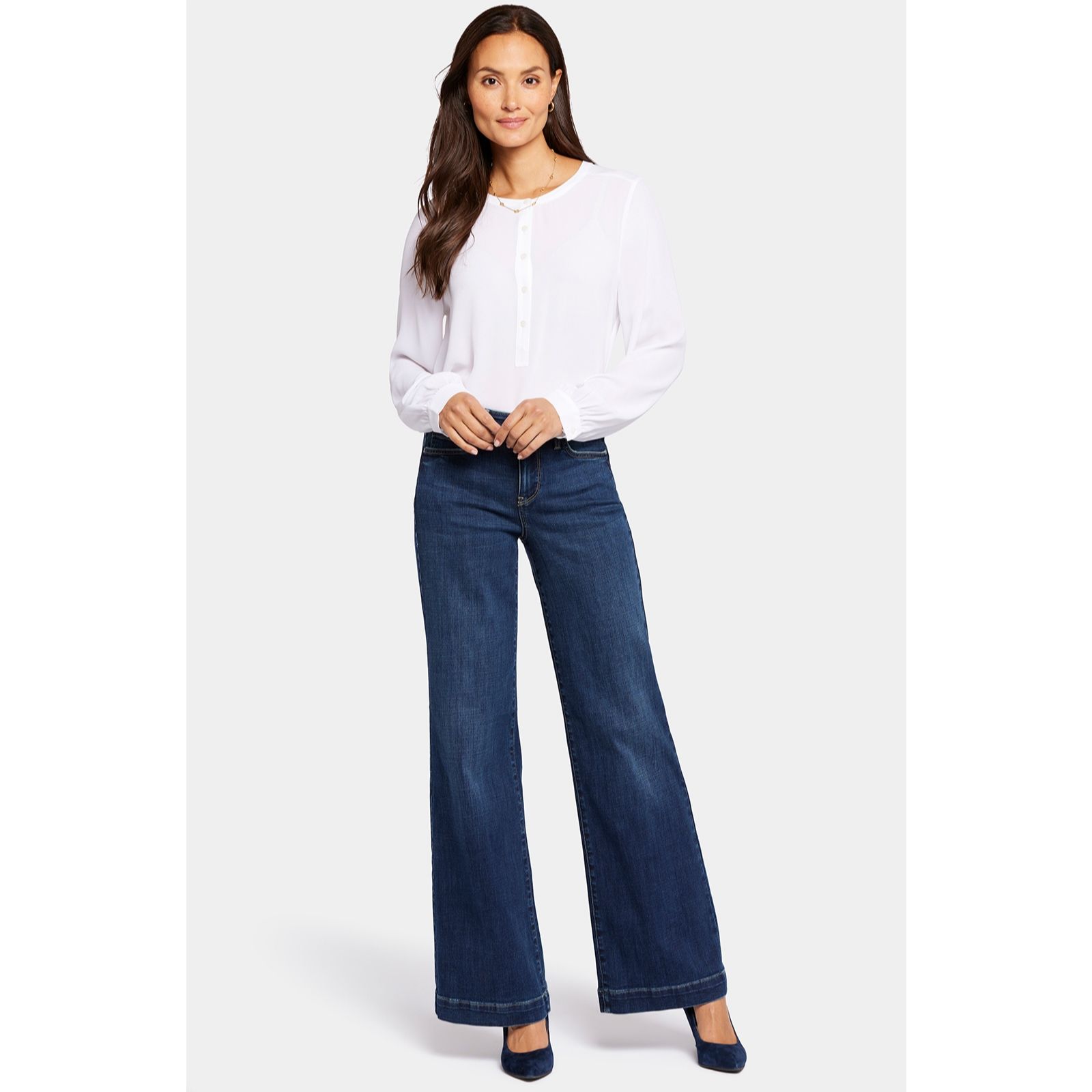 NYDJ Teresa Wide Leg Jean - QVC UK