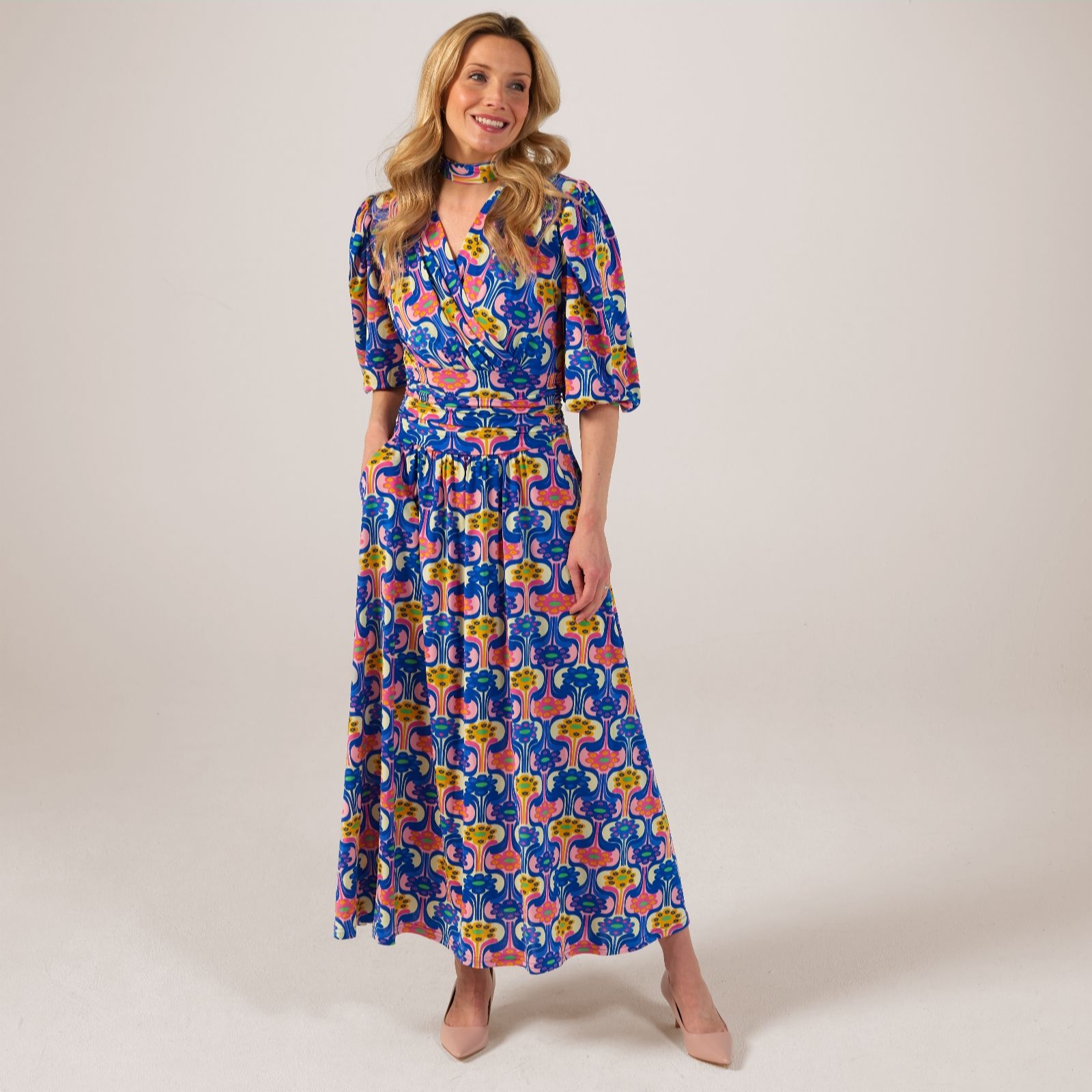 Onjenu London Deborah Maxi Dress QVC UK