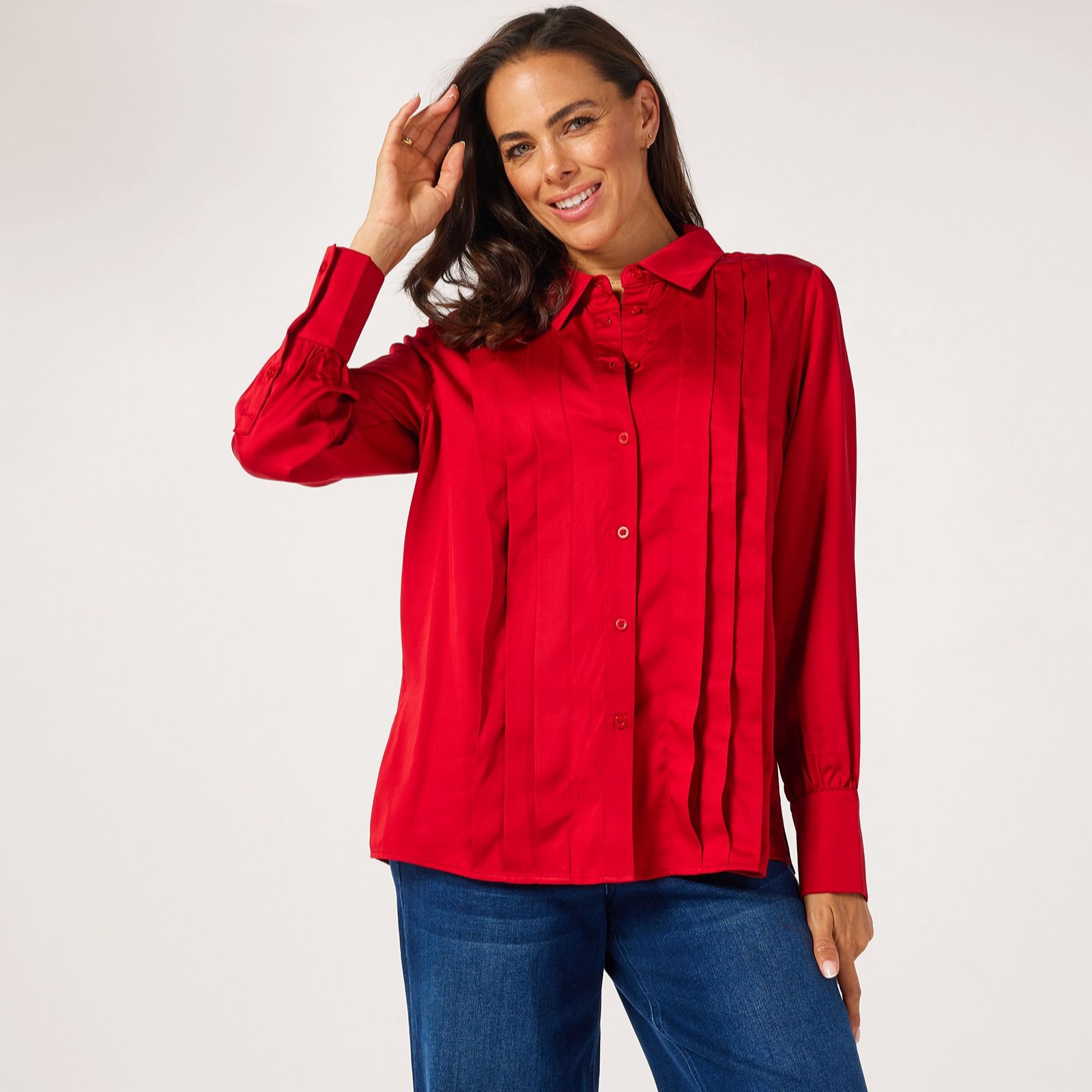 Ben de Lisi Pleat Detail Shirt