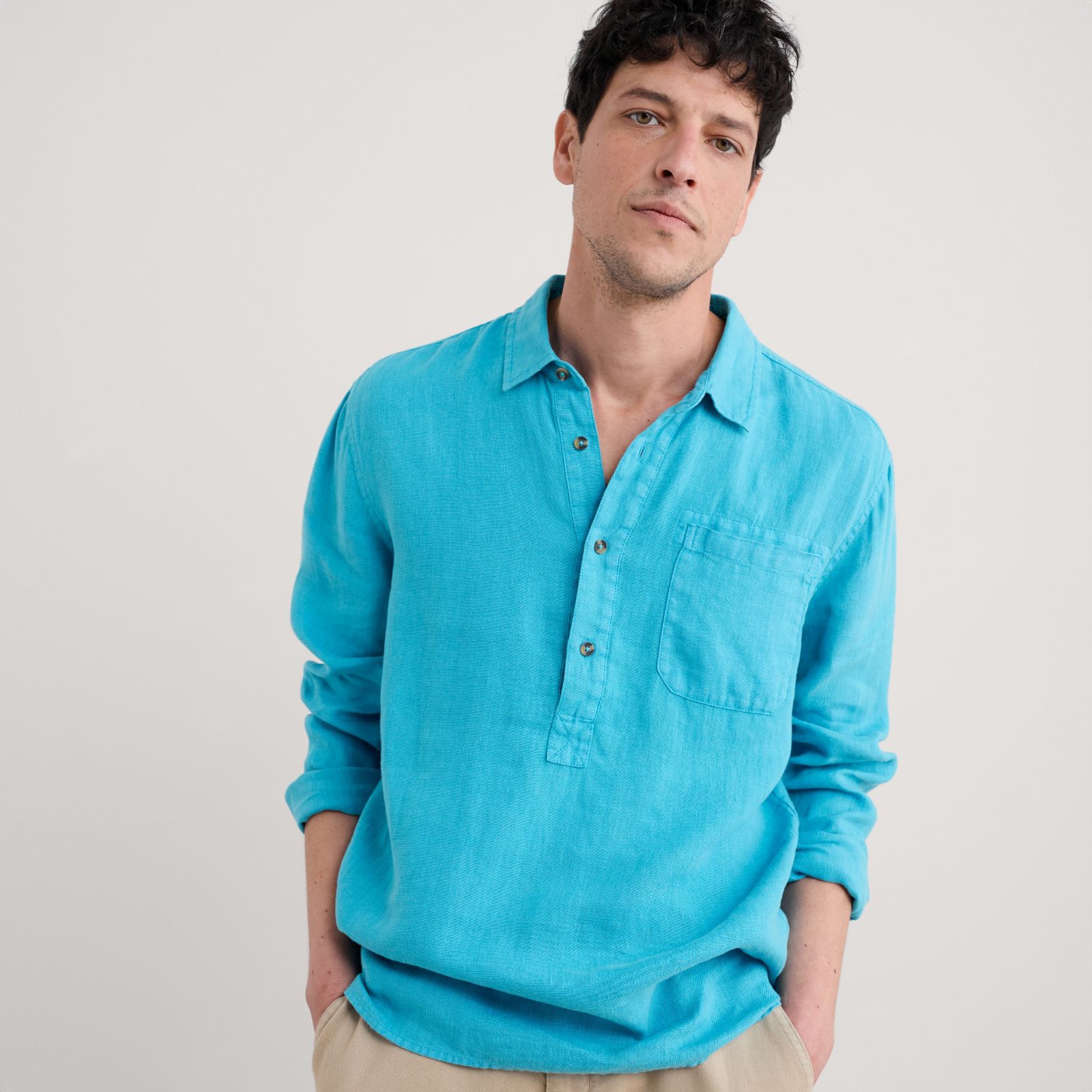 Seasalt Cornwall Men's Artist's Shirt