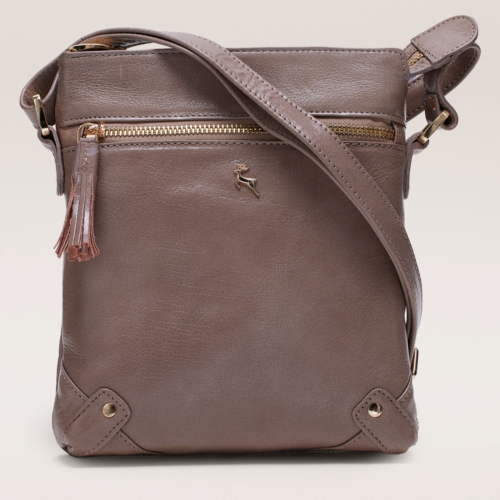 Ashwood Leather Bella Pocket Crossbody Bag
