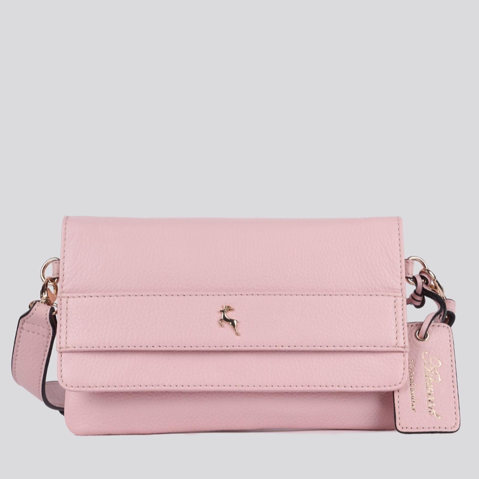 Outlet Ashwood Small Leather Cross-Body Bag