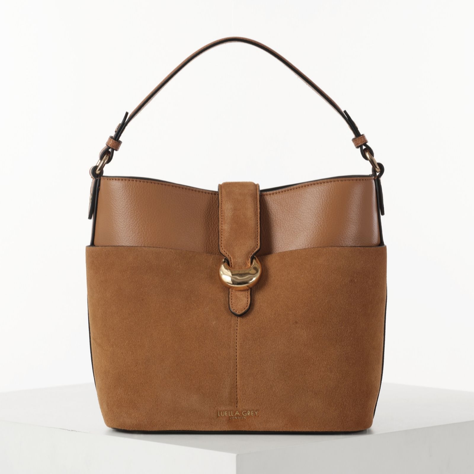 Luella Grey Indra Medium Bucket Crossbody