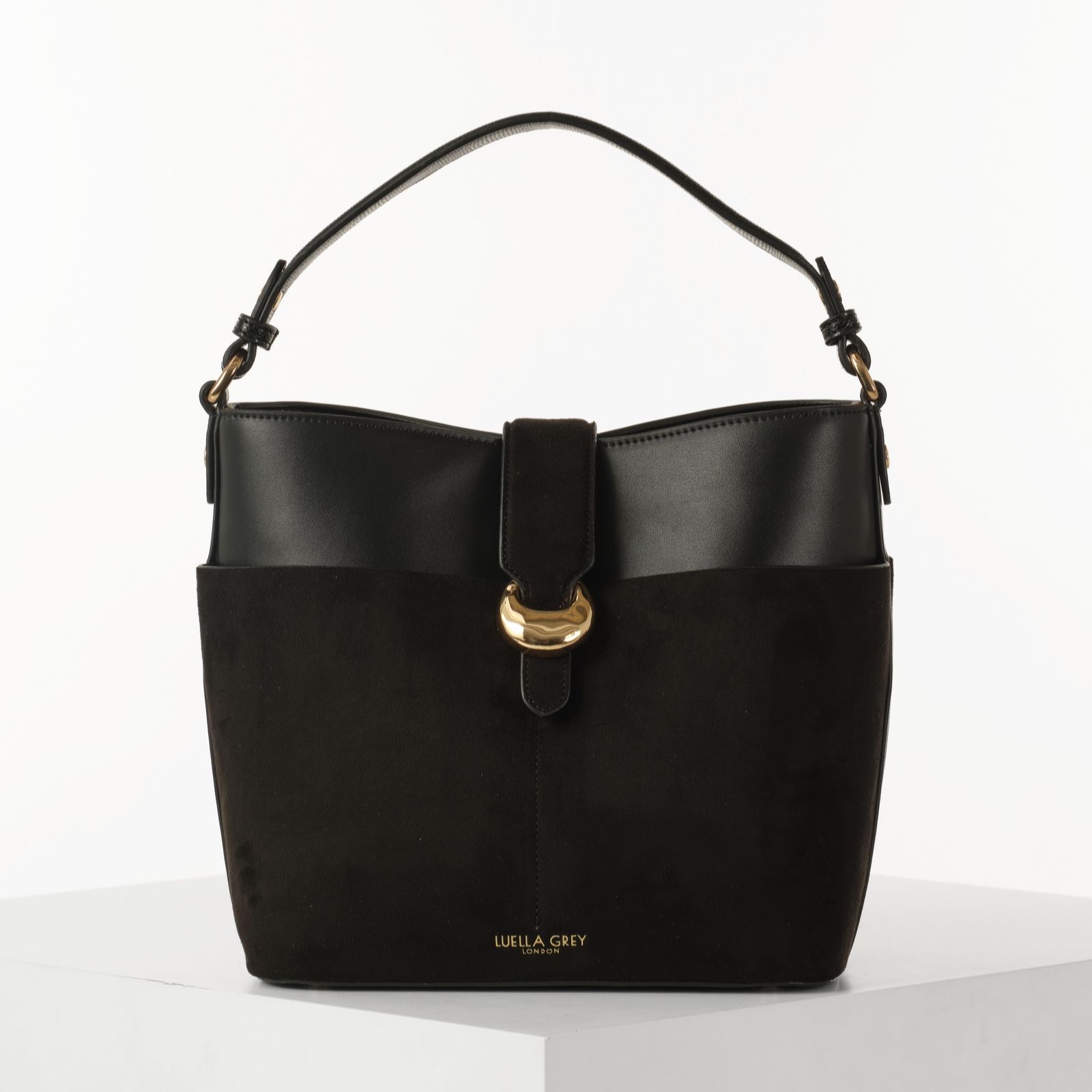 Luella Grey Indra Medium Bucket Crossbody