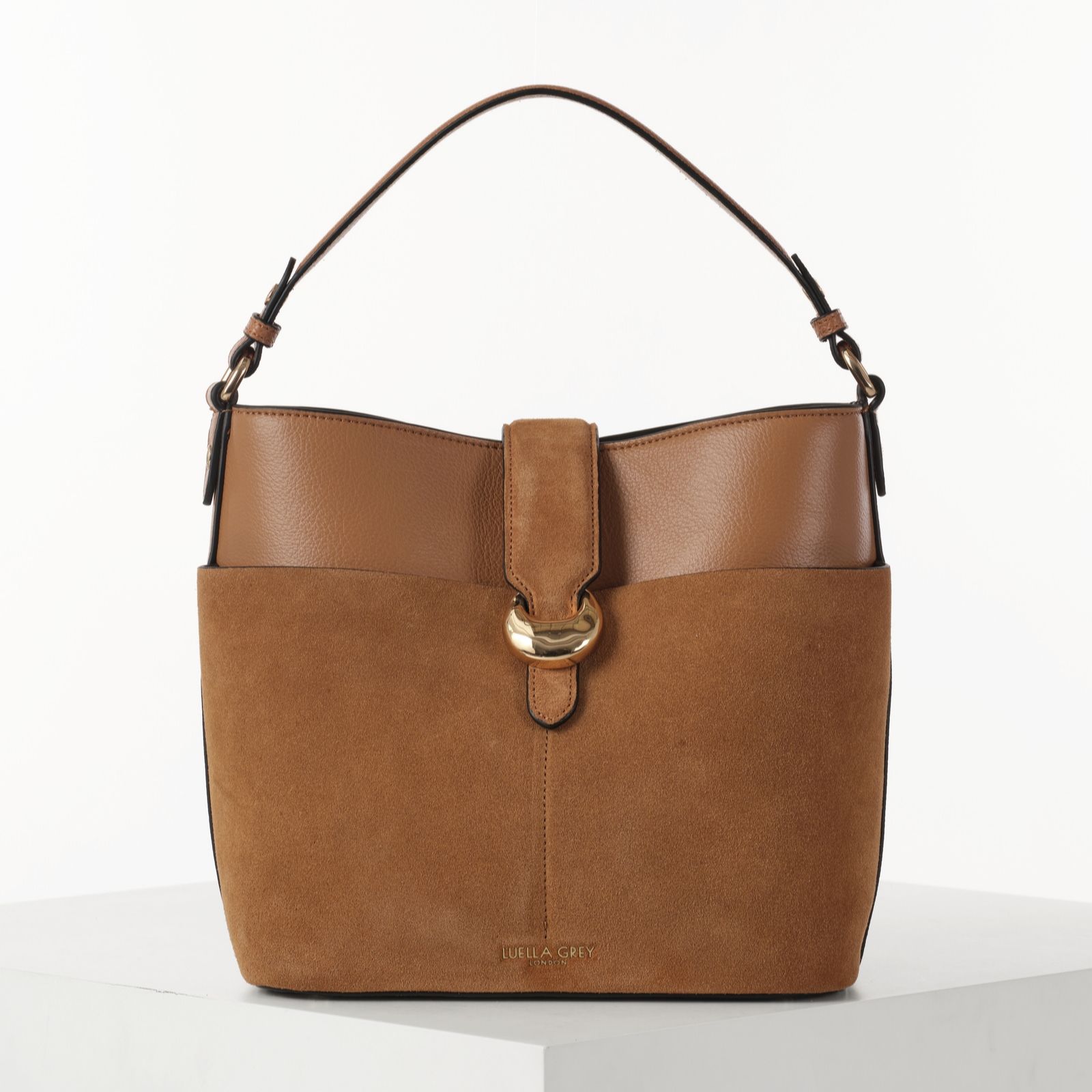 Luella Grey Indra Medium Bucket Crossbody