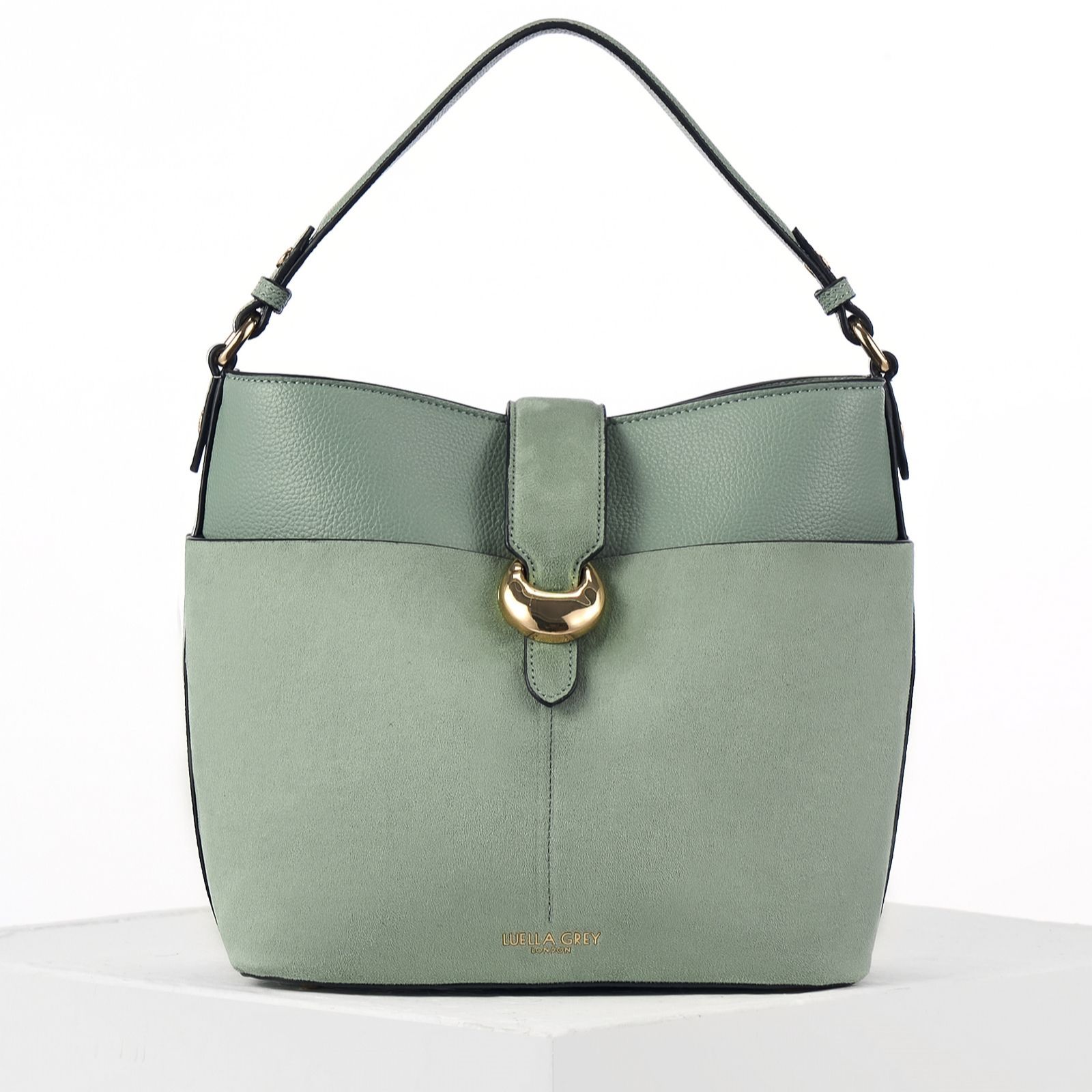 Luella Grey Indra Medium Bucket Crossbody