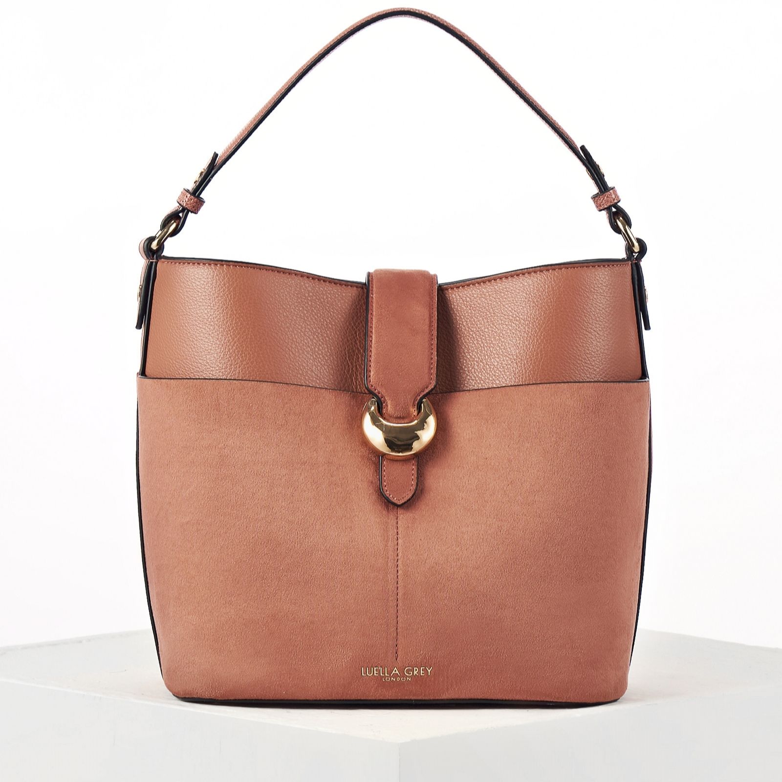 Luella Grey Indra Medium Bucket Crossbody