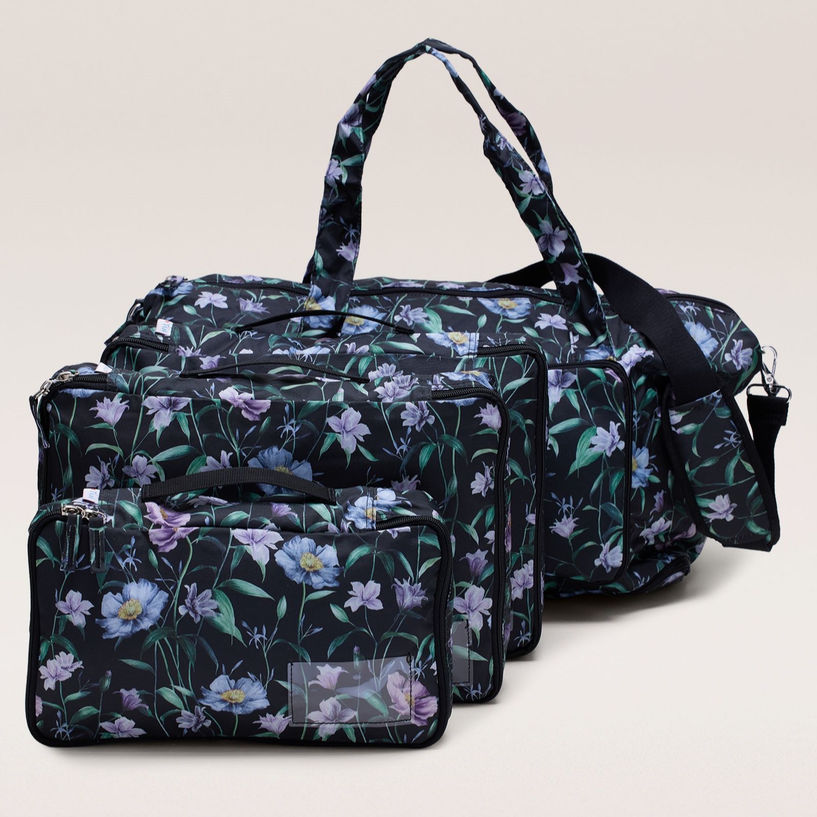 Mia Tui Expander Deluxe Holdall & 3 Packing Cubes