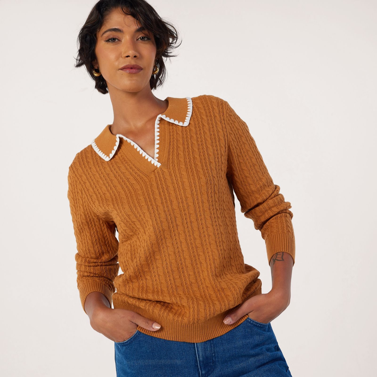 Ben de Lisi Blank Stitch Jumper