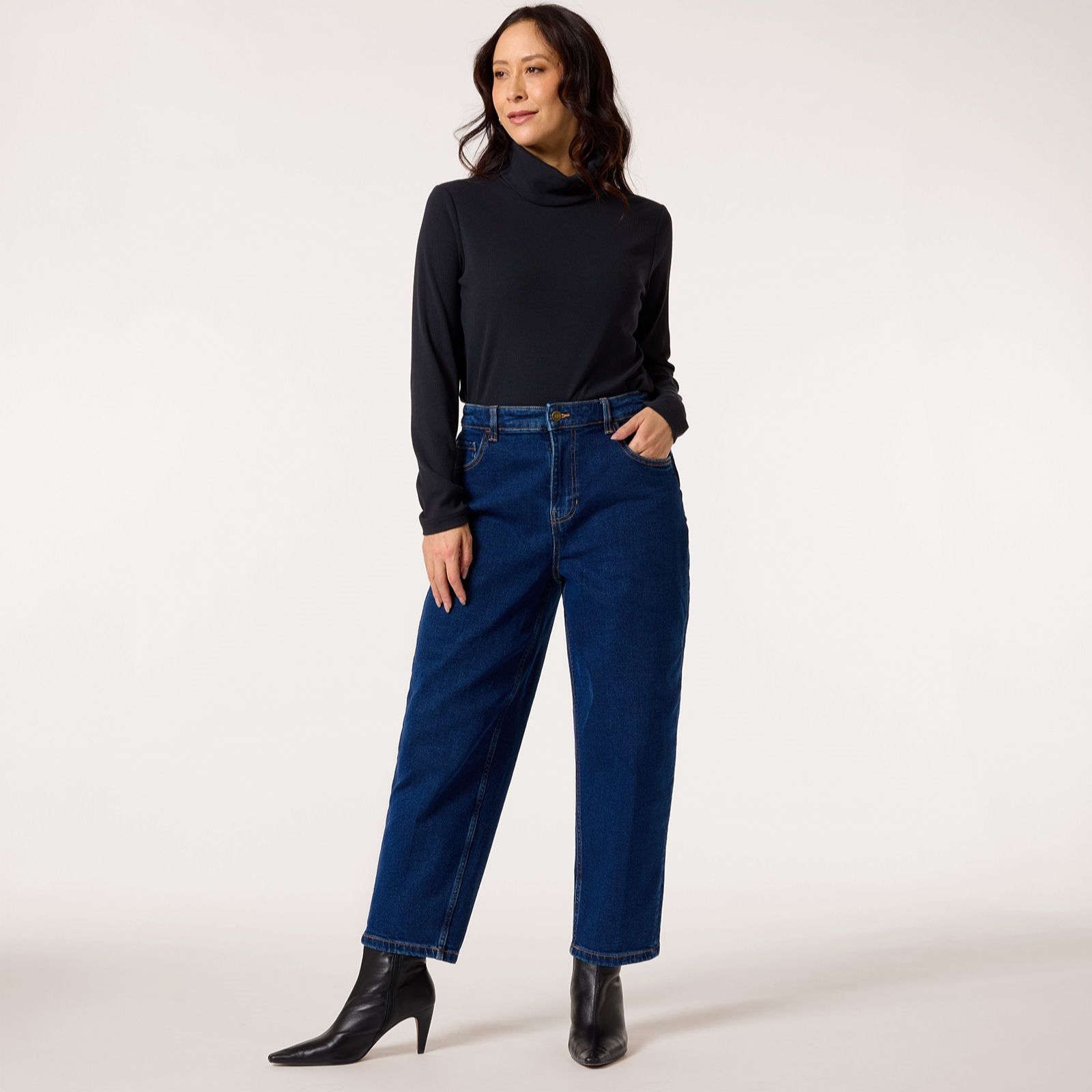 Monsoon Asha Barrel Leg Jean