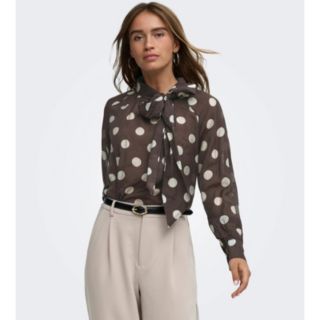 JDY Fay Tie Neck Detail Blouse