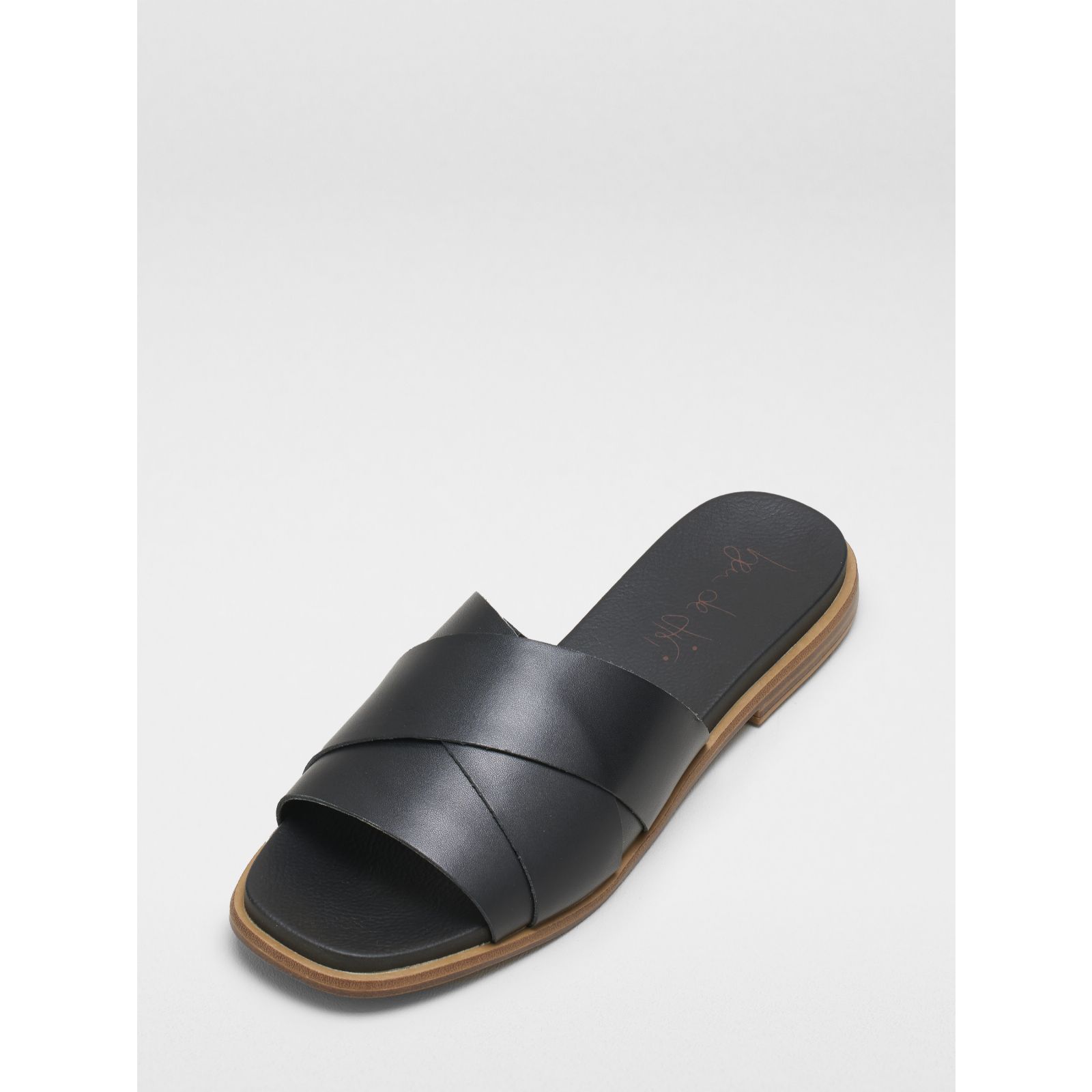 Ben De Lisi Capri Leather Wrap Sandal - QVC UK
