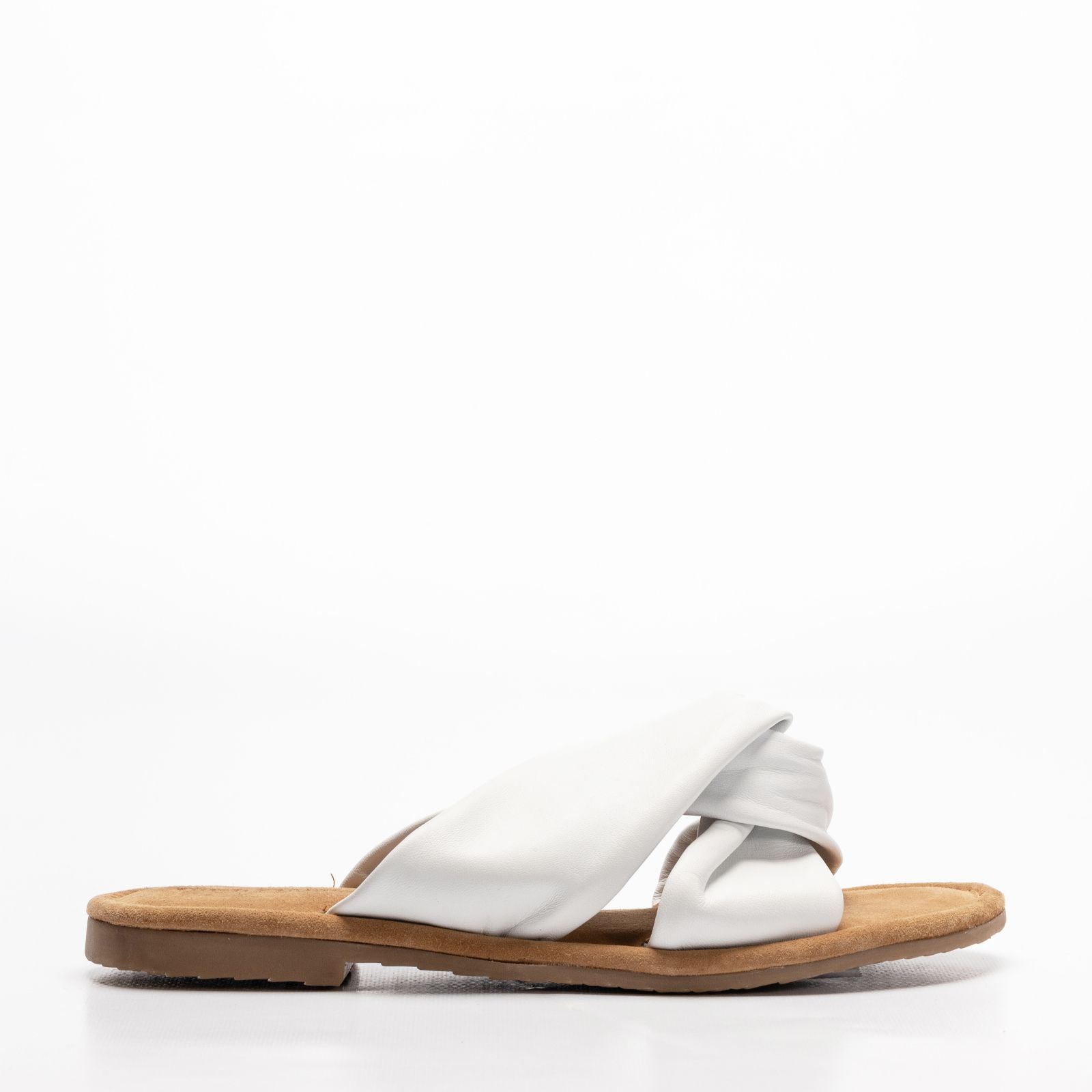 Outlet Hush Puppies Amy Mule Leather Sandal