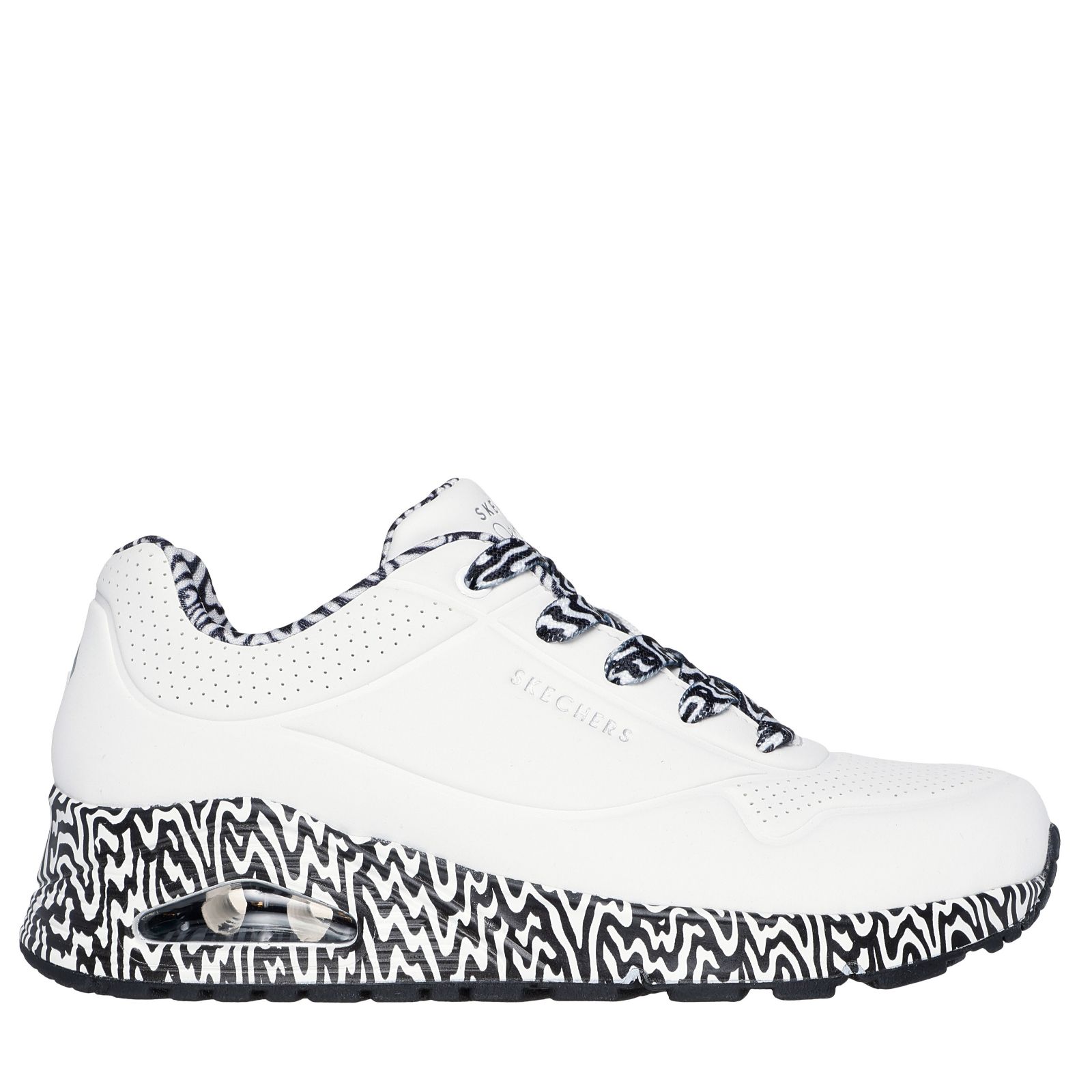 Skechers Uno Mini Drip Lace-Up Trainer