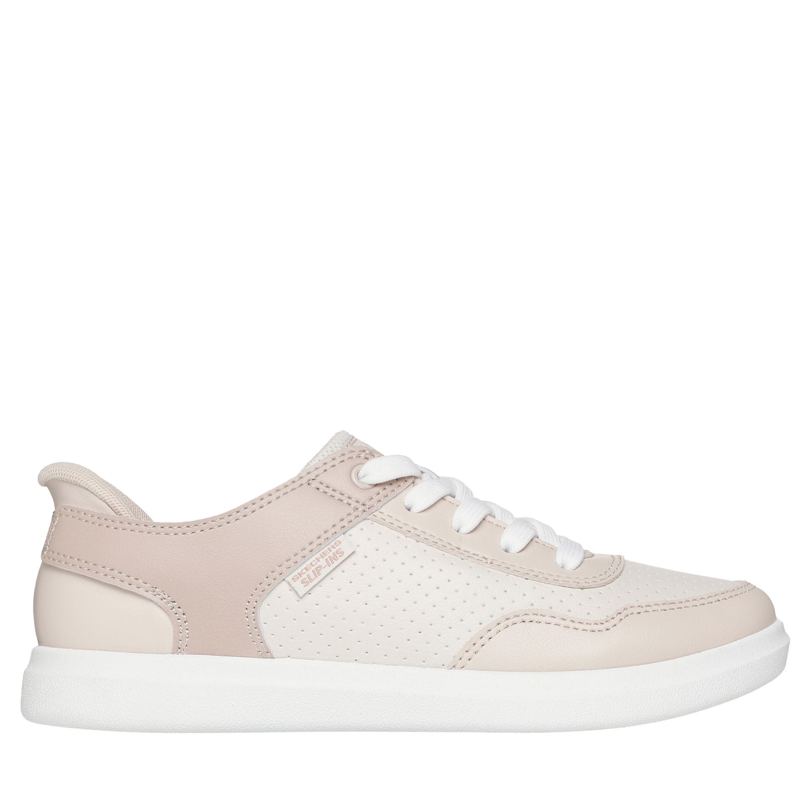 Skechers Bobs D'Vine So Hooked Leather Slip-Ins Trainer