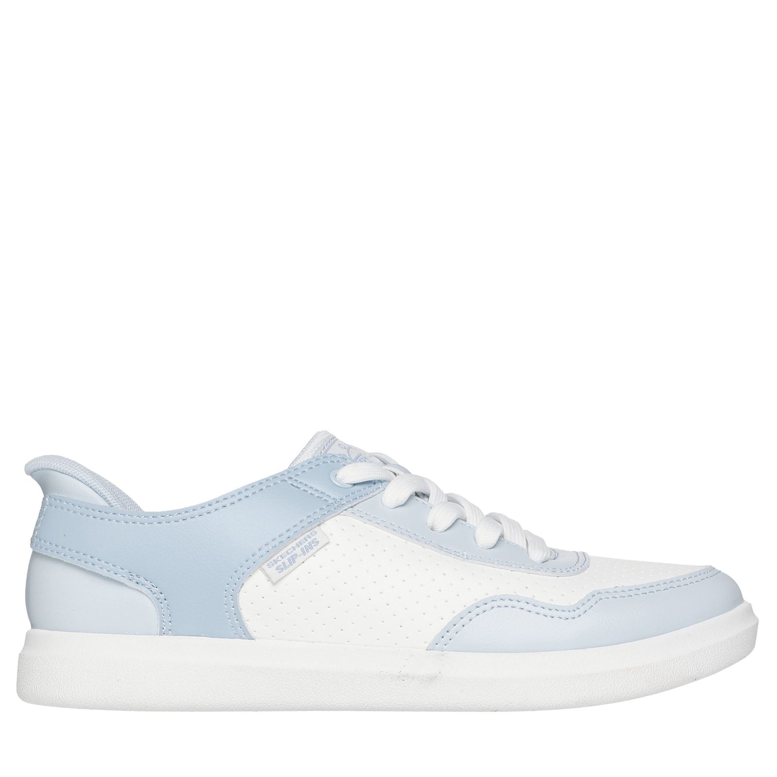 Skechers Bobs D'Vine So Hooked Leather Slip-Ins Trainer