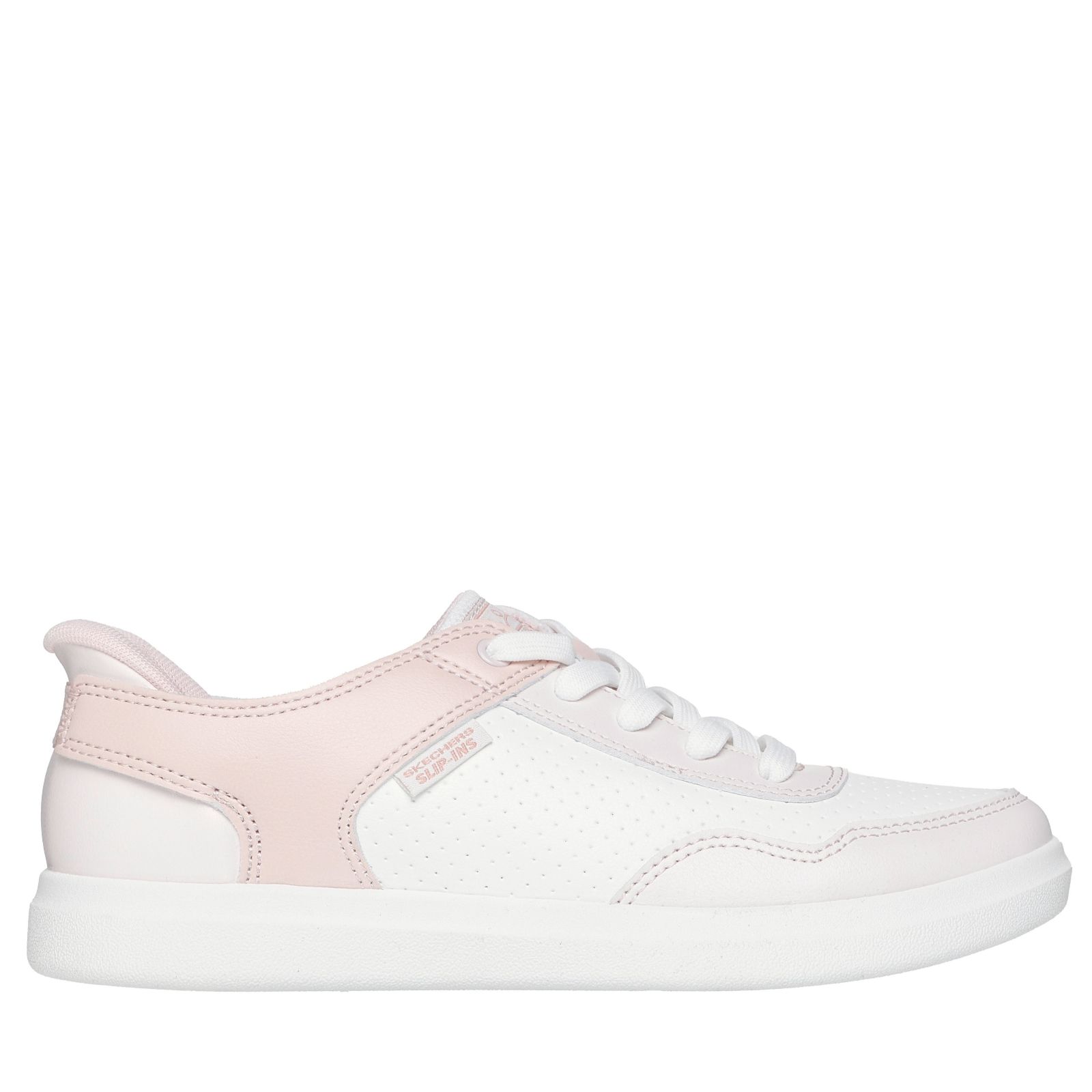 Skechers Bobs D'Vine So Hooked Leather Slip-Ins Trainer