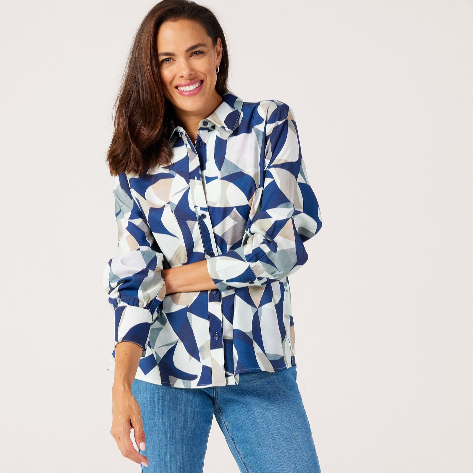 Ruth Langsford Printed Button Through Shirt