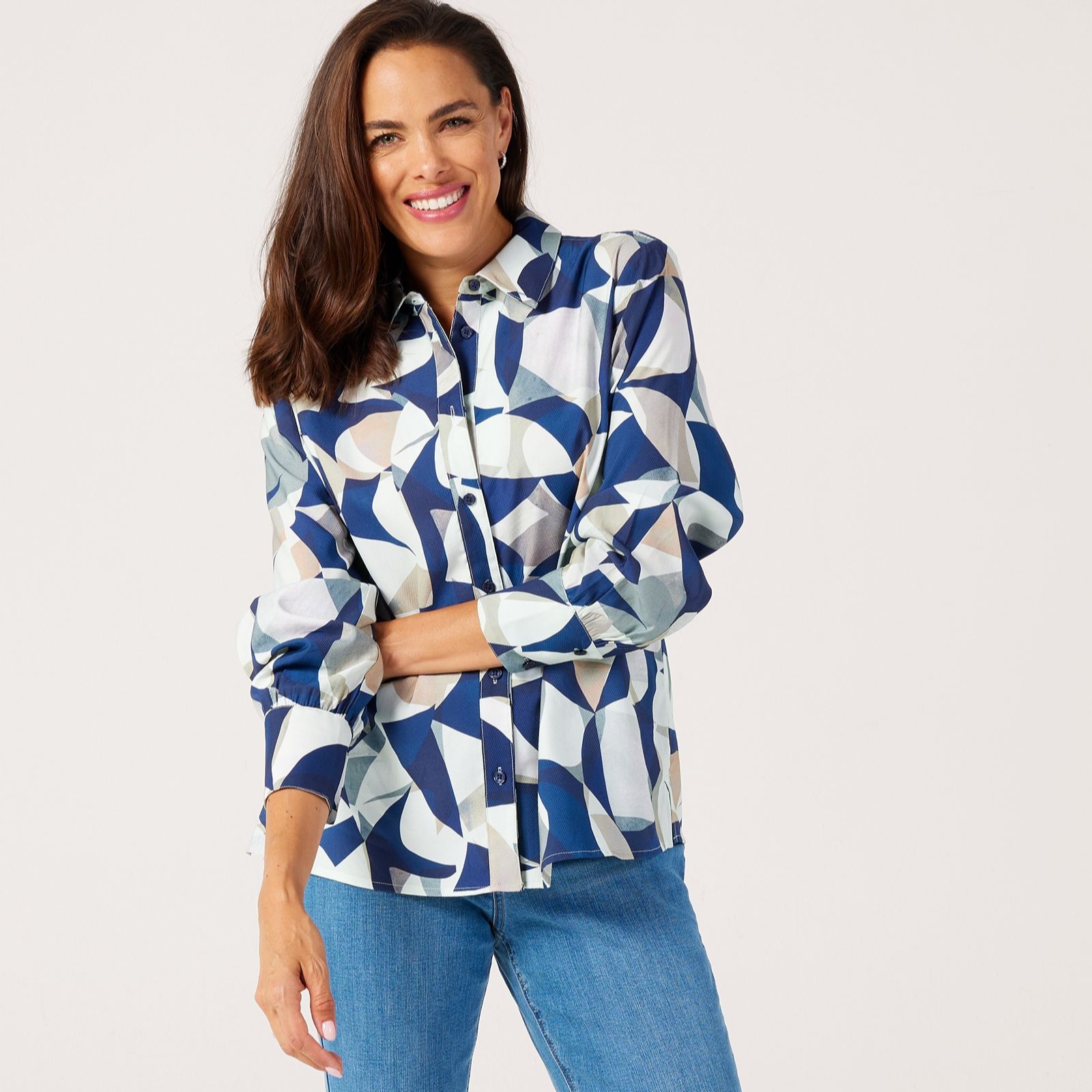 Ruth Langsford Printed Button Through Shirt