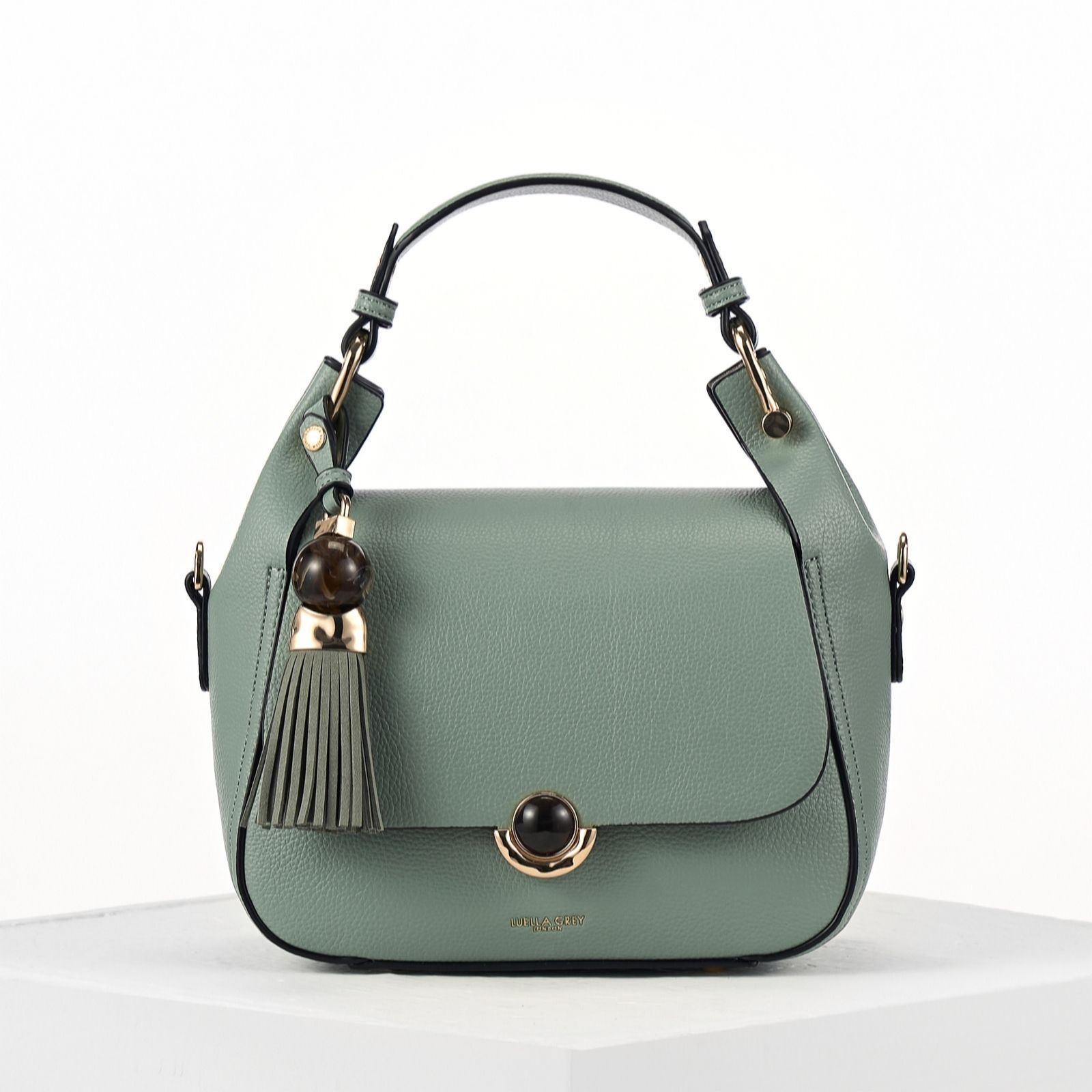 Luella Grey Diana Medium Top Handle Crossbody