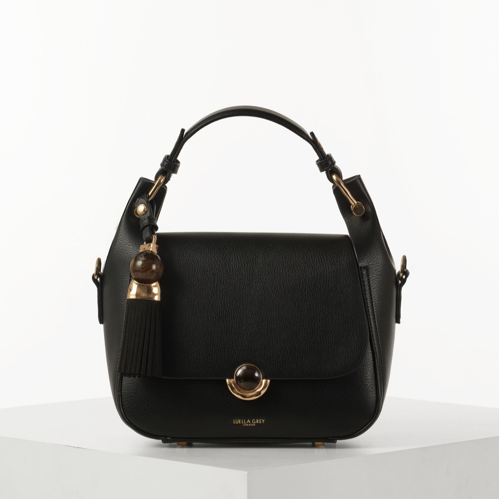 Luella Grey Diana Medium Top Handle Crossbody