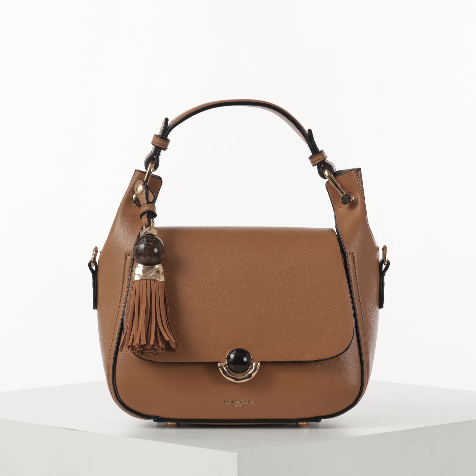 Luella Grey Diana Medium Top Handle Crossbody