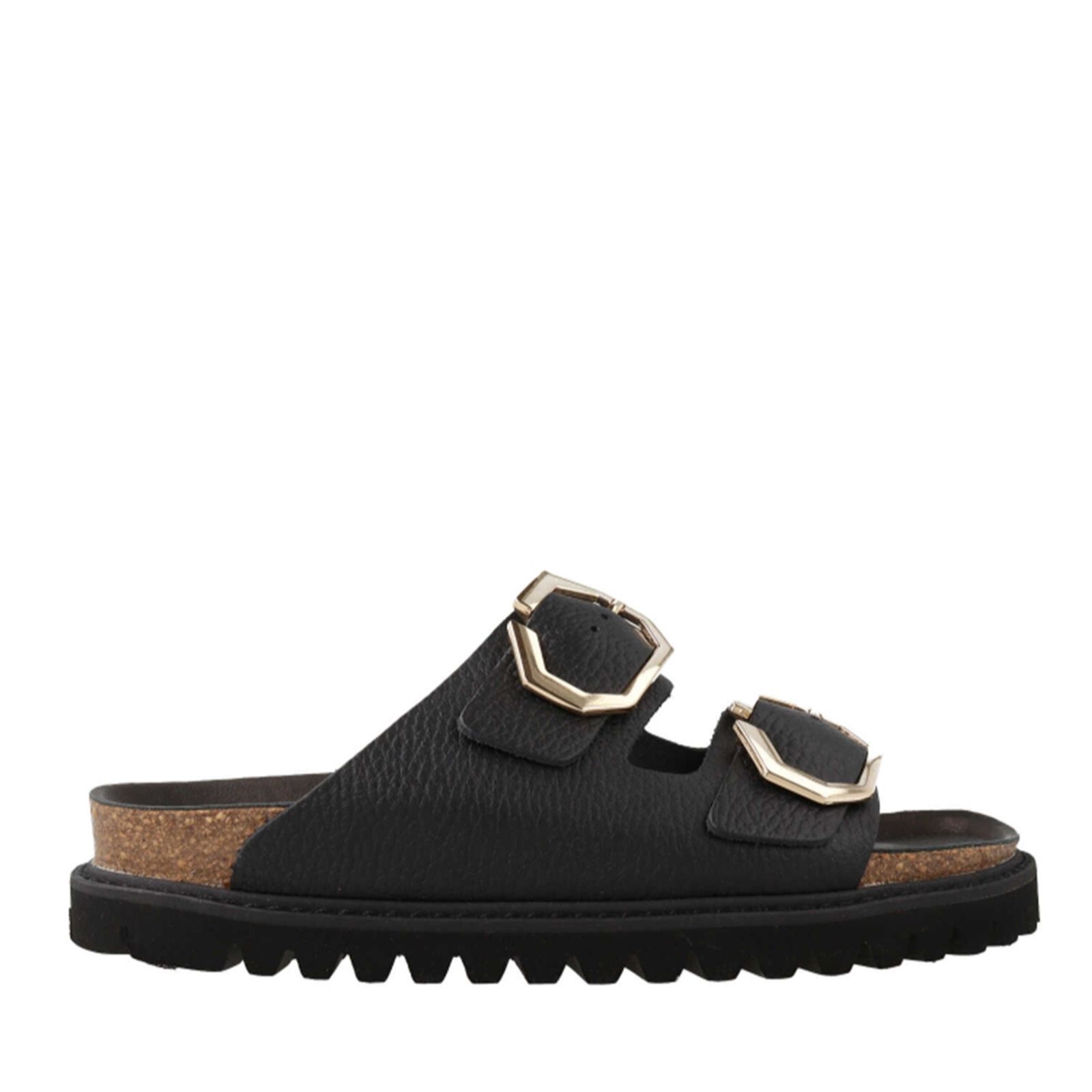 Genuins Galia Embossed Leather Sandal