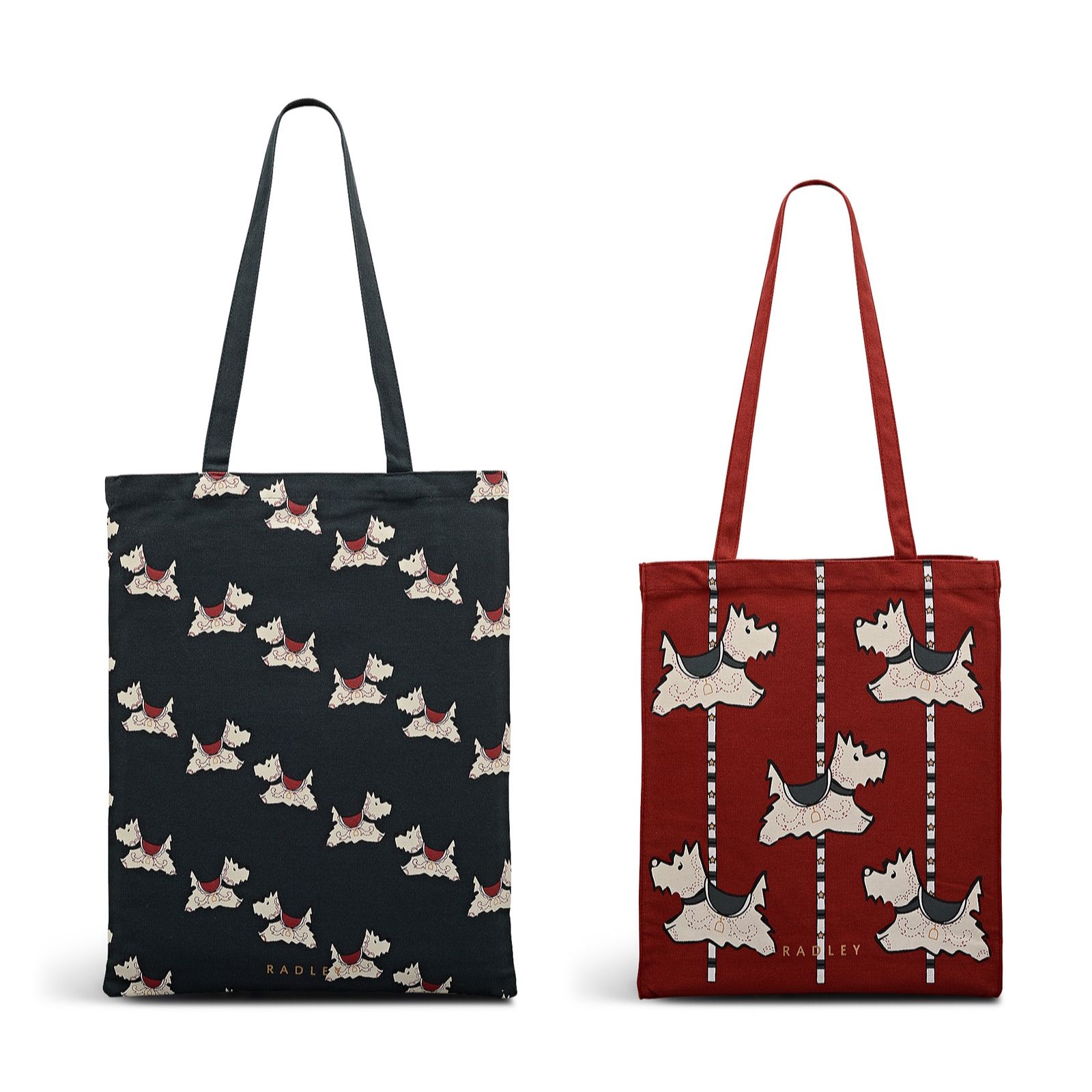 Outlet Radley Magic Carousel Two-Pack Canvas Bags