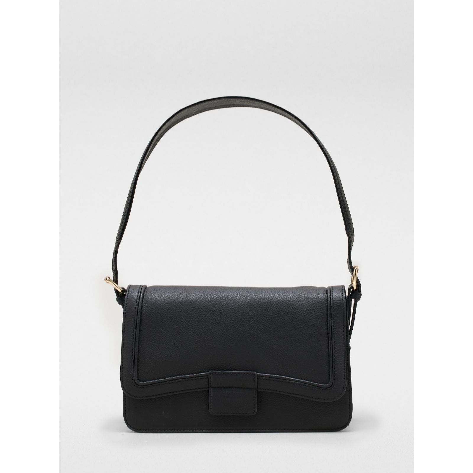 Outlet Ben de Lisi Bailey Leather Shoulder Bag