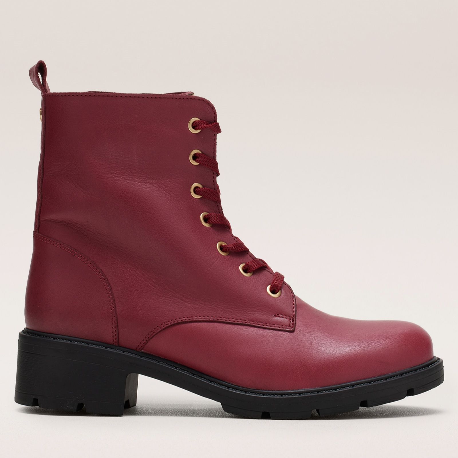 Adesso Liza Leather Diamonte Tongue Boot
