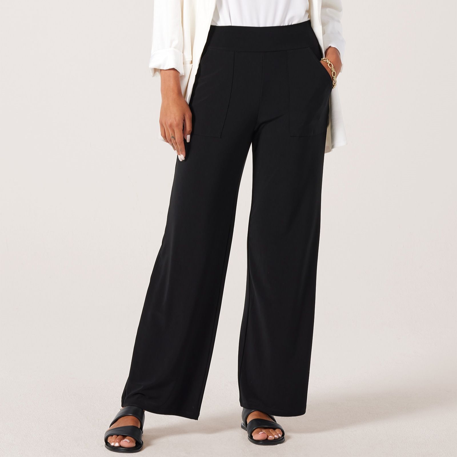 Kim & Co Deluxe Brazil Jersey Cargo Trouser Petite