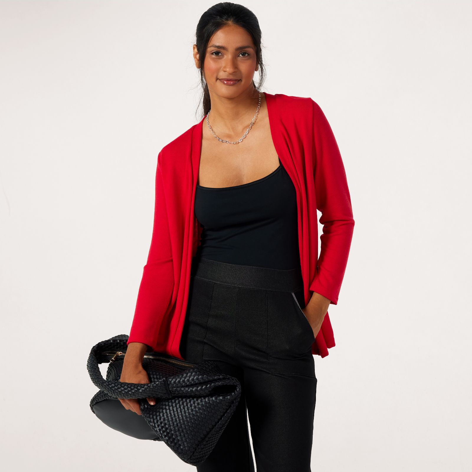 Kim & Co Soft Touch Long Sleeve Cardigan