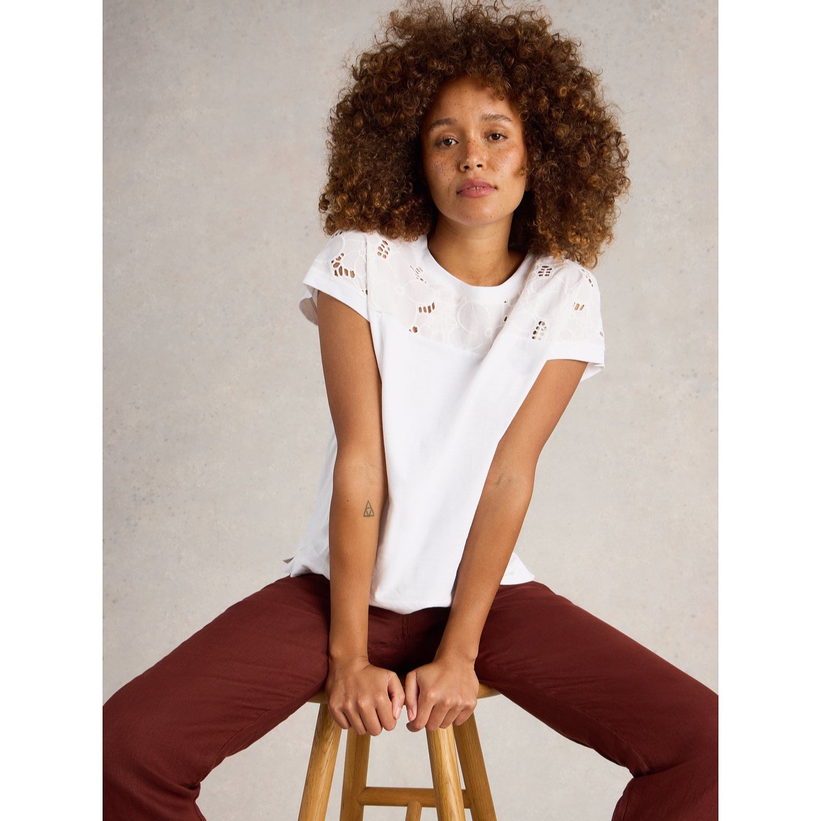 White Stuff Thea Brodiere Tee