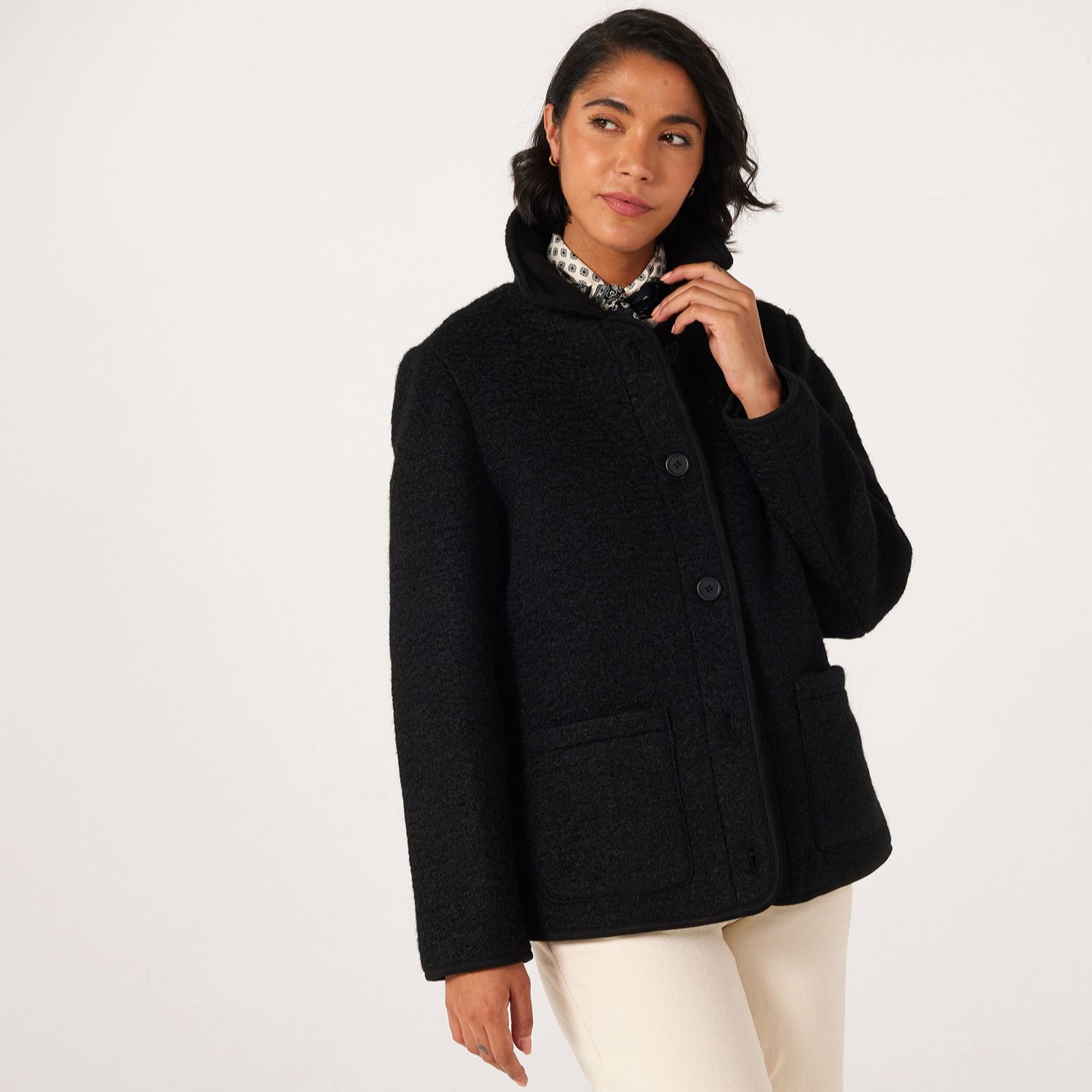 Centigrade Boucle Short Jacket