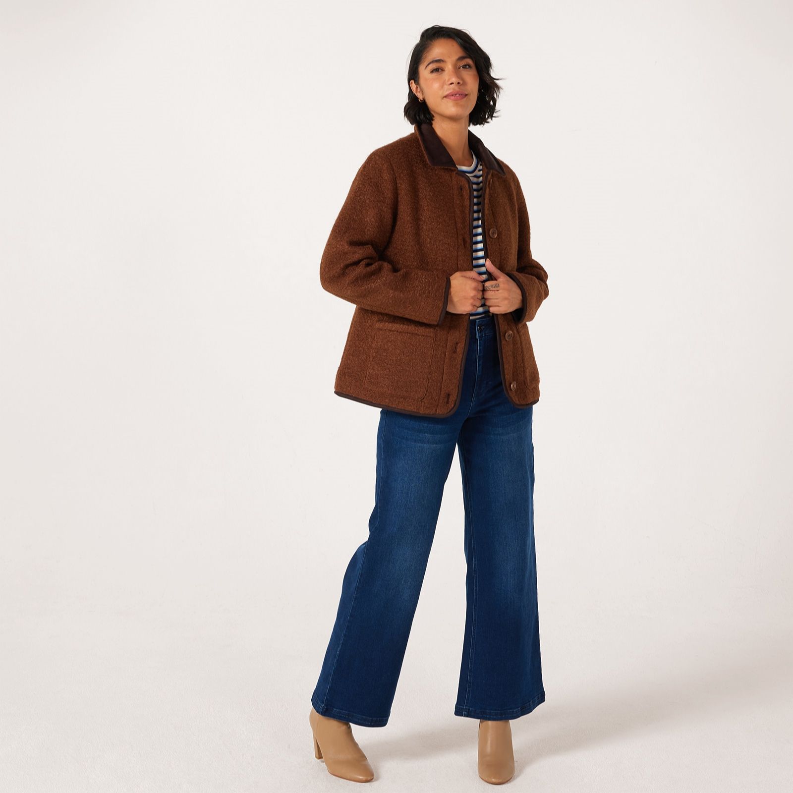 Centigrade Boucle Short Jacket