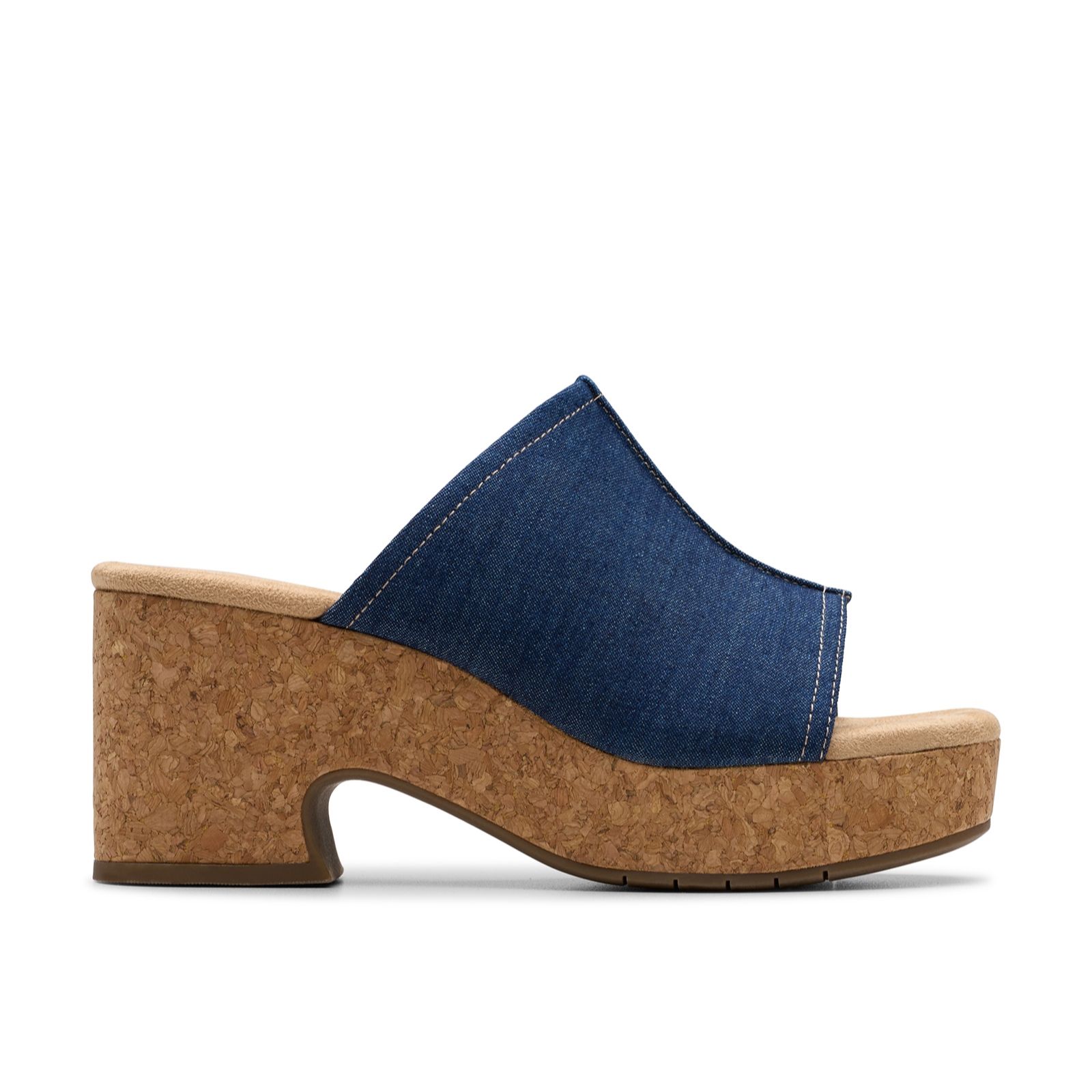 Clarks Nerisa Vine Cork Wedge Sandal