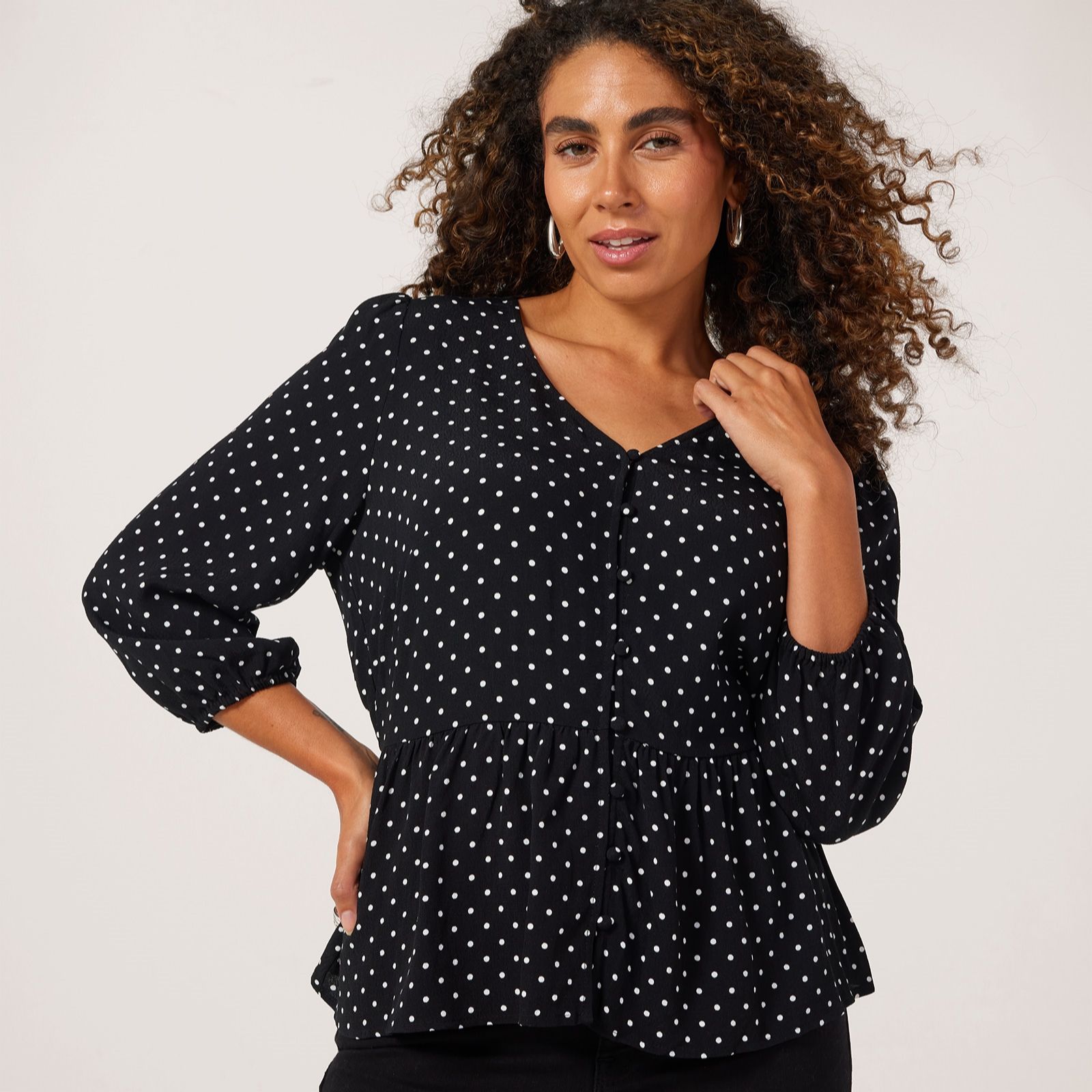 Dannii Minogue Peplum Blouse Standard