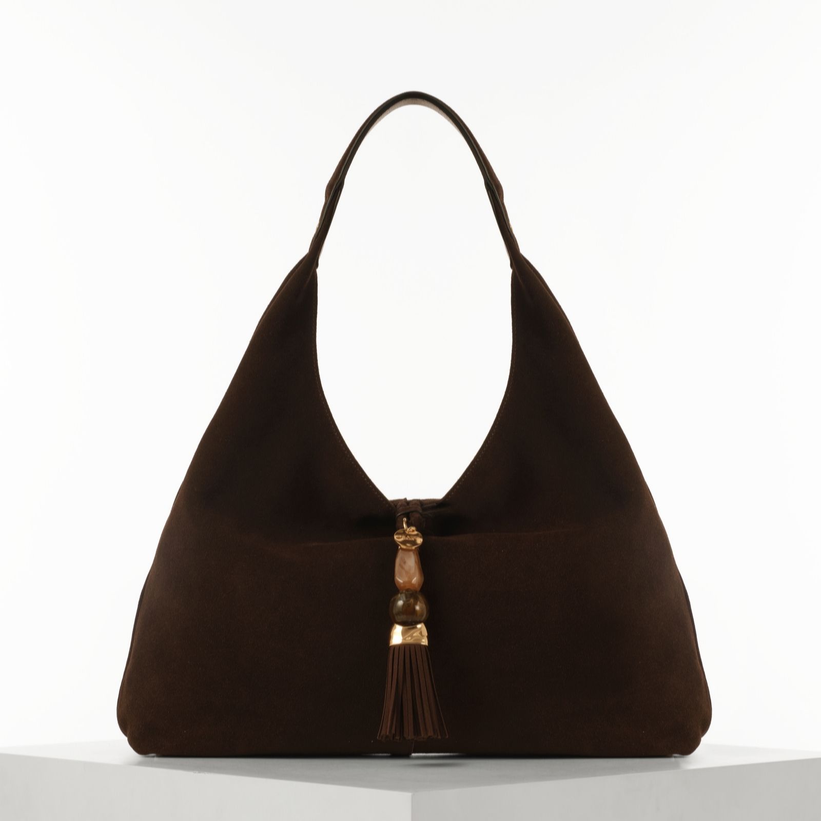 Luella Grey Pandora Large Suede Hobo