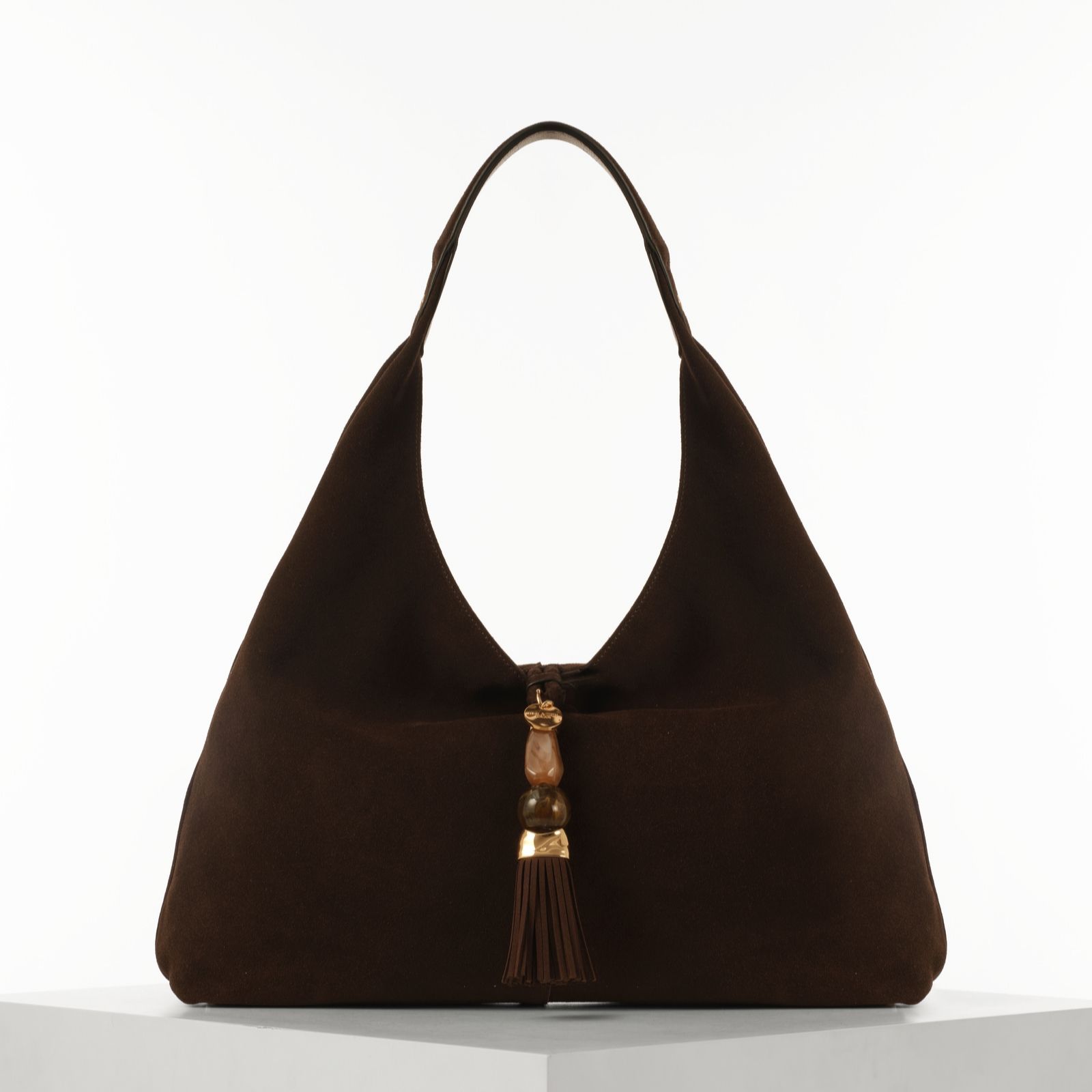 Luella Grey Pandora Large Suede Hobo