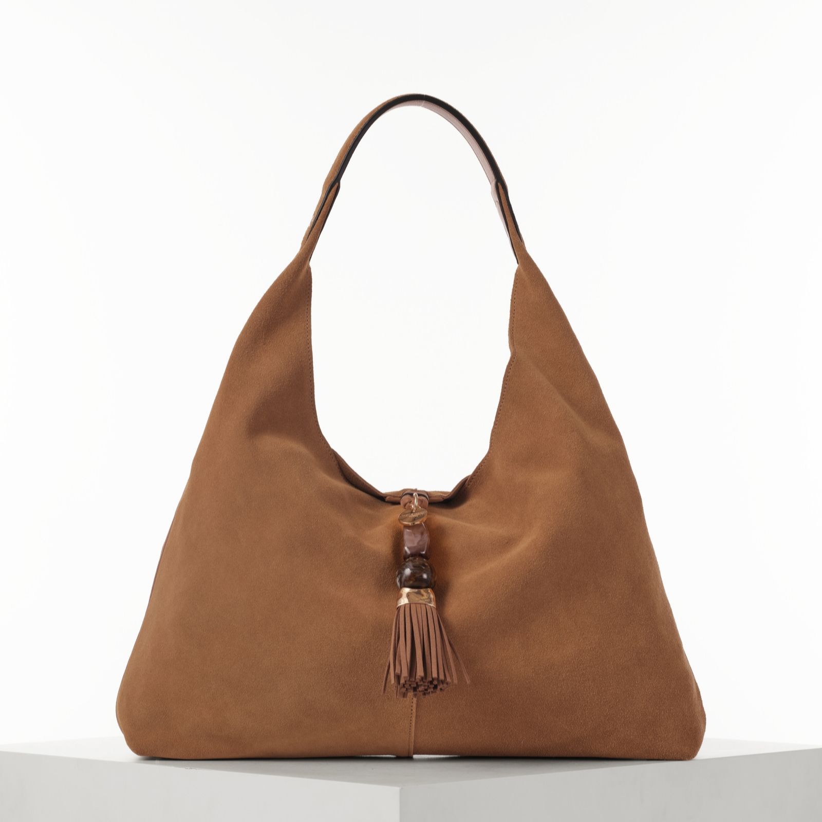 Luella Grey Pandora Large Suede Hobo