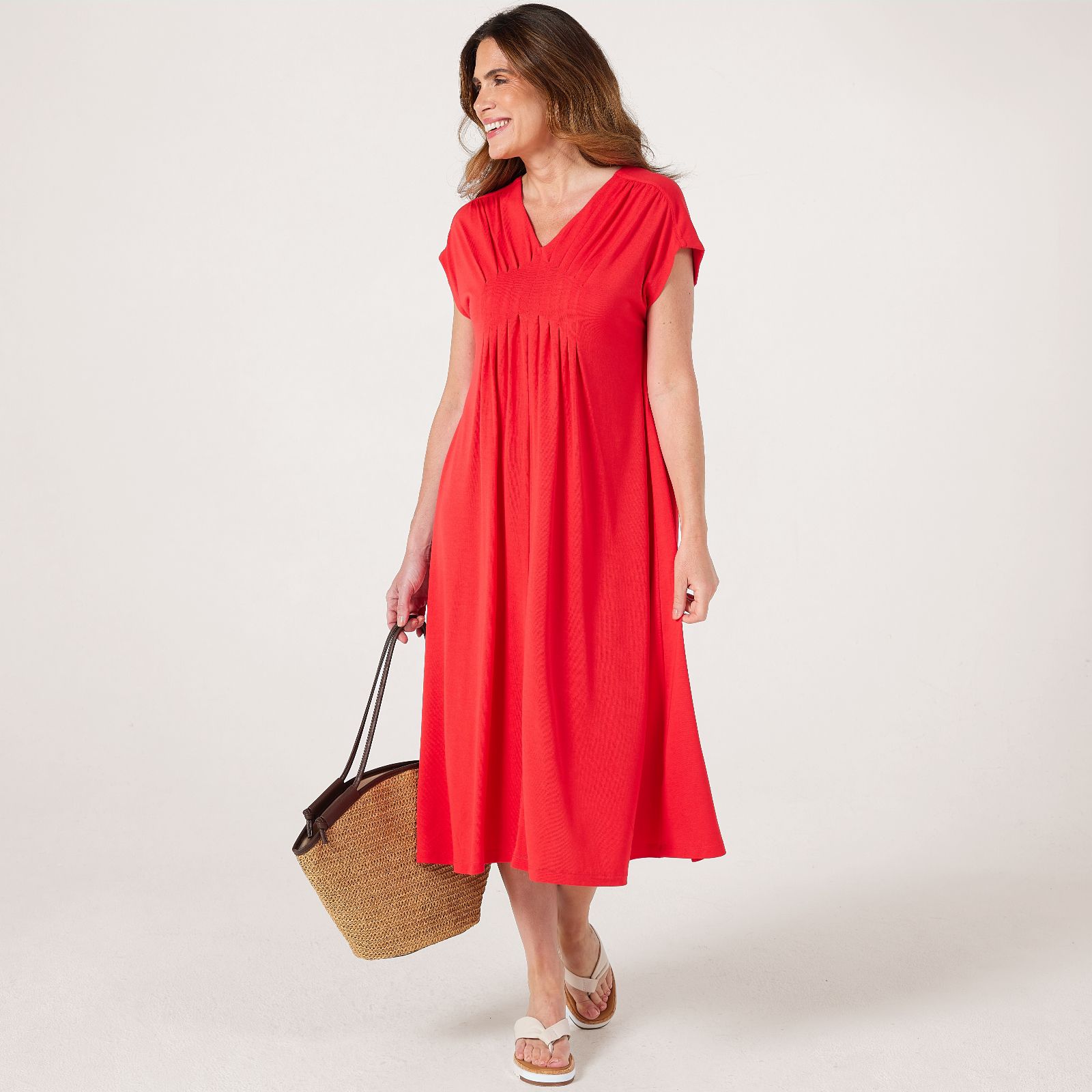 Masai Copenhagen Oakana Viscose Crepe Jersey Dress