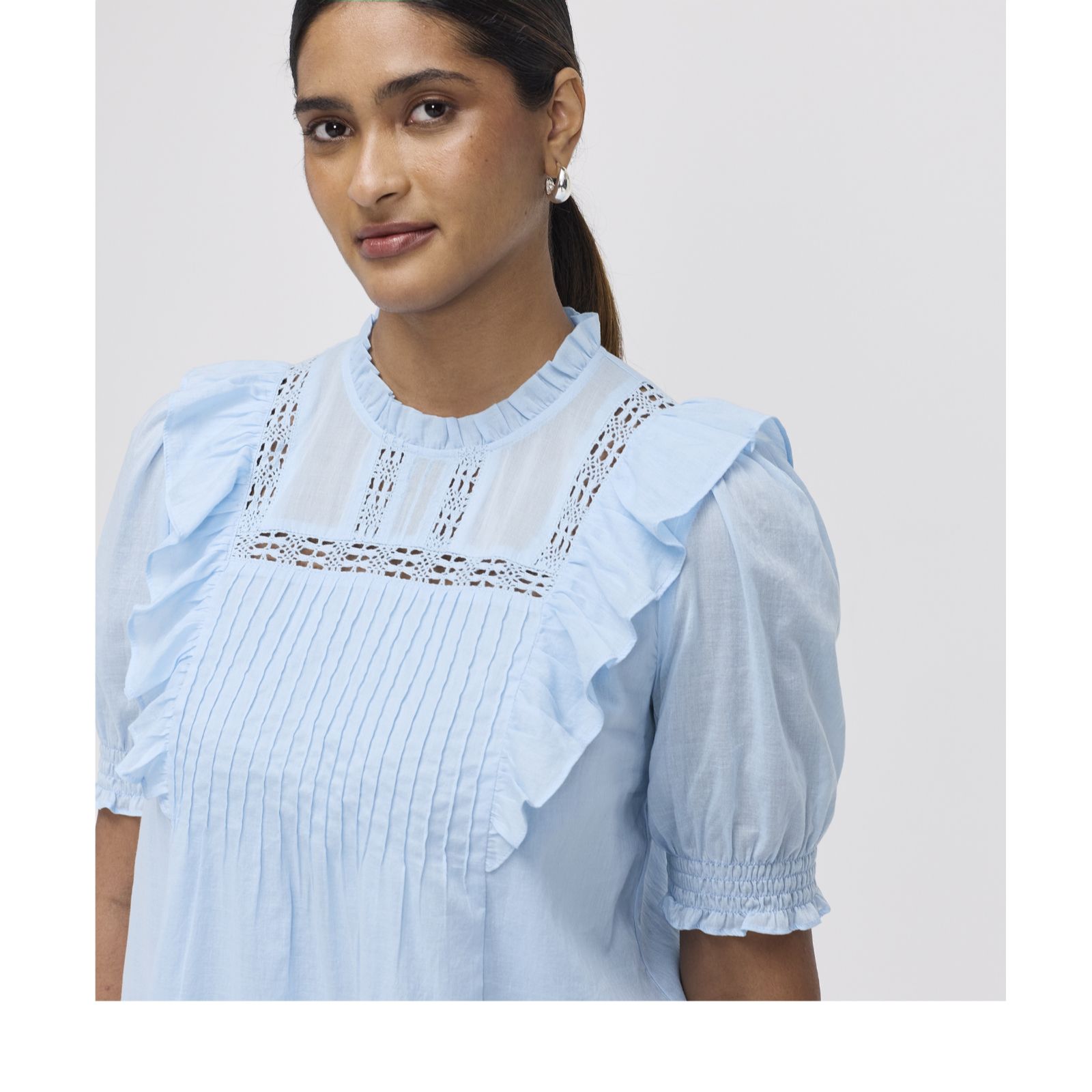 Finery London Cotton Voile Top