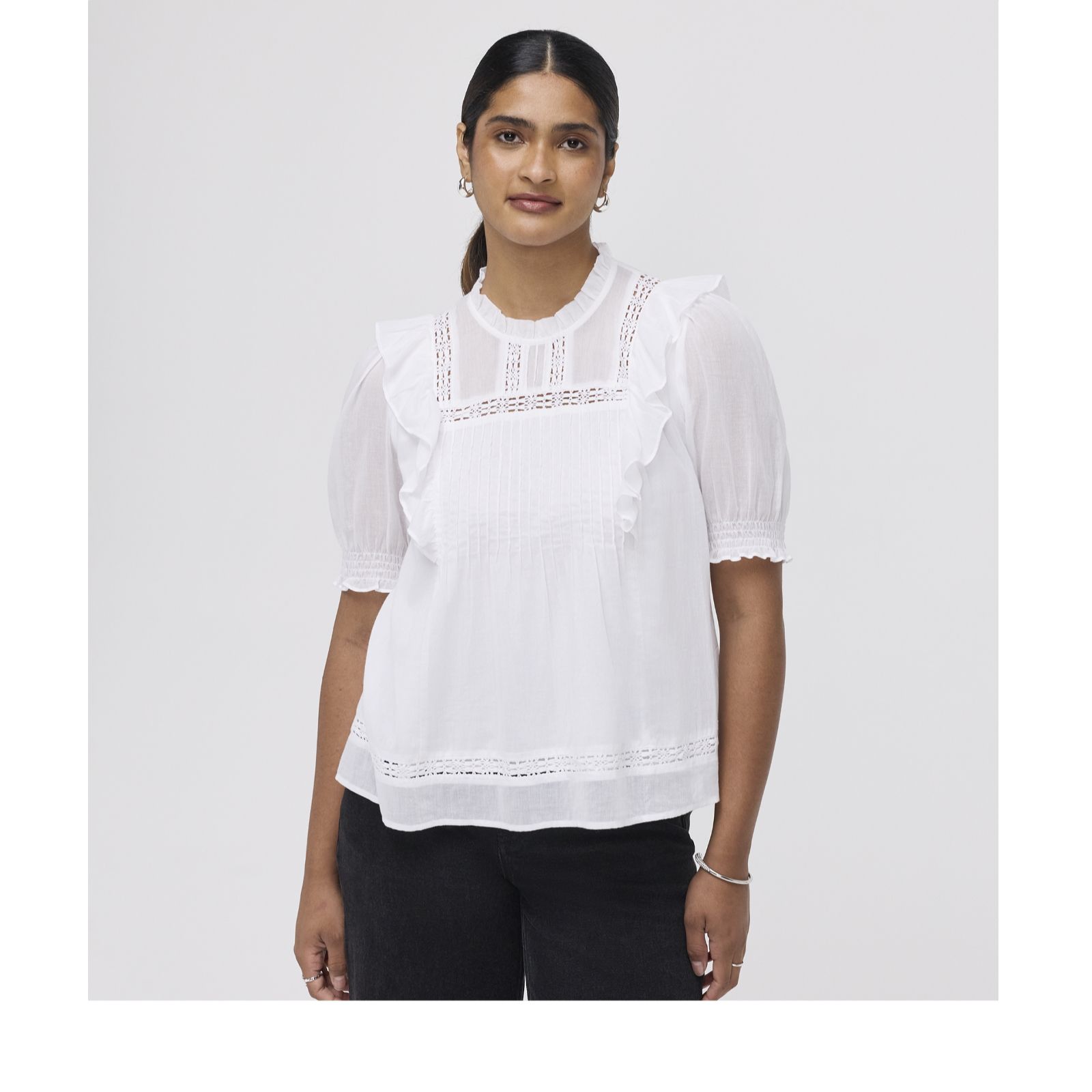 Finery London Cotton Voile Top