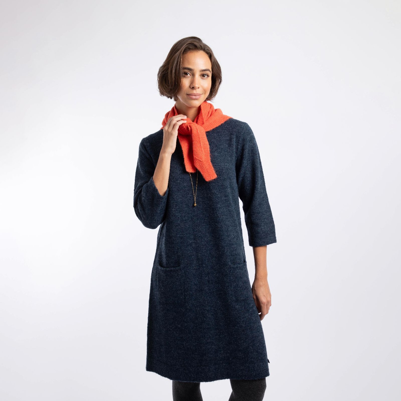 Weird Fish Astra Knitted Dress