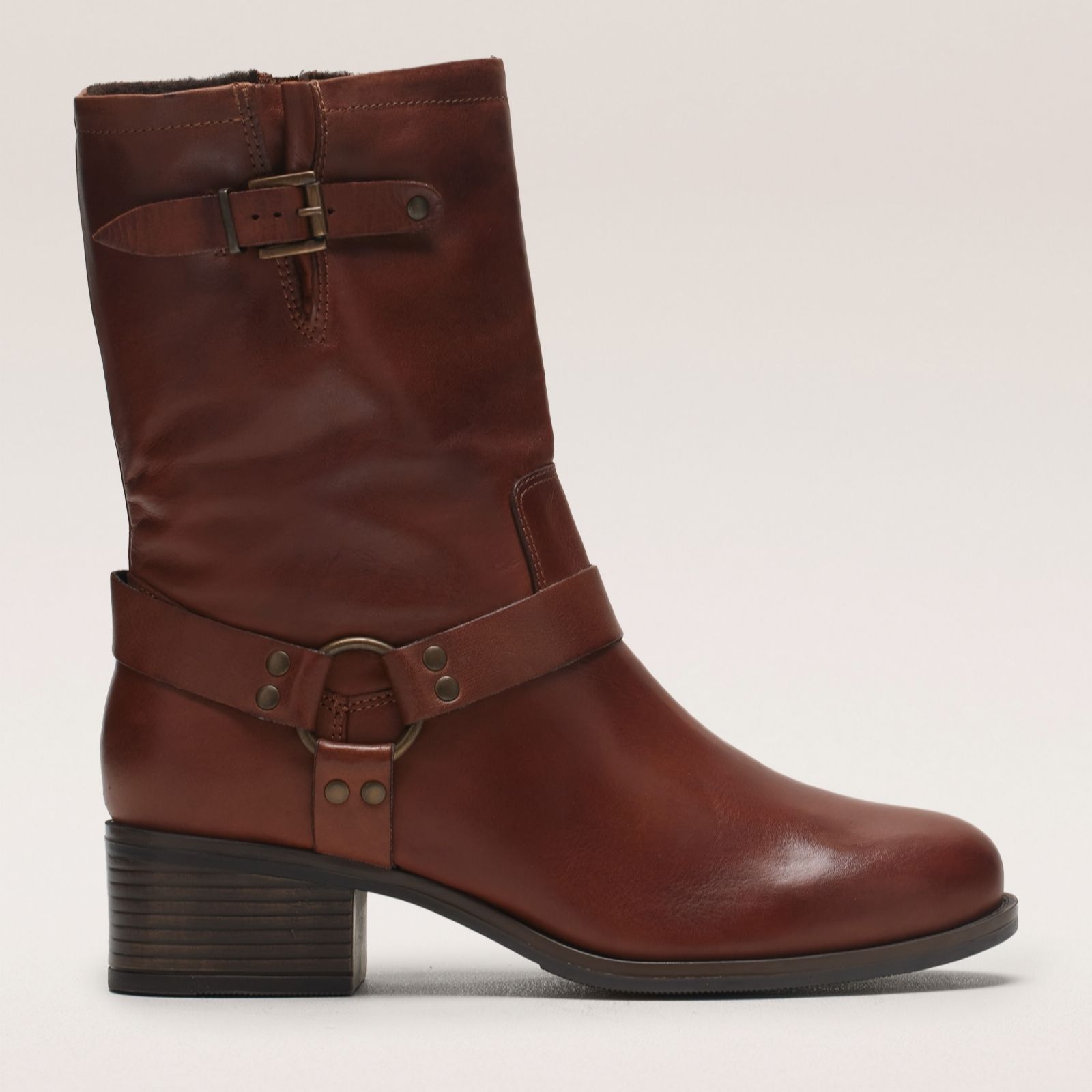 Outlet Moda In Pelle Ormie Leather Boot