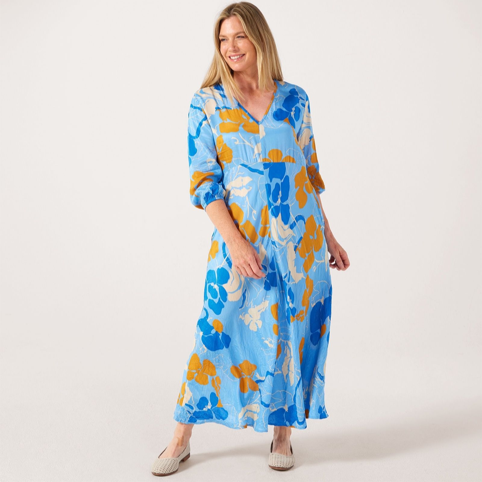 Masai Copenhagen Nialina Printed Shantung Viscose Dress